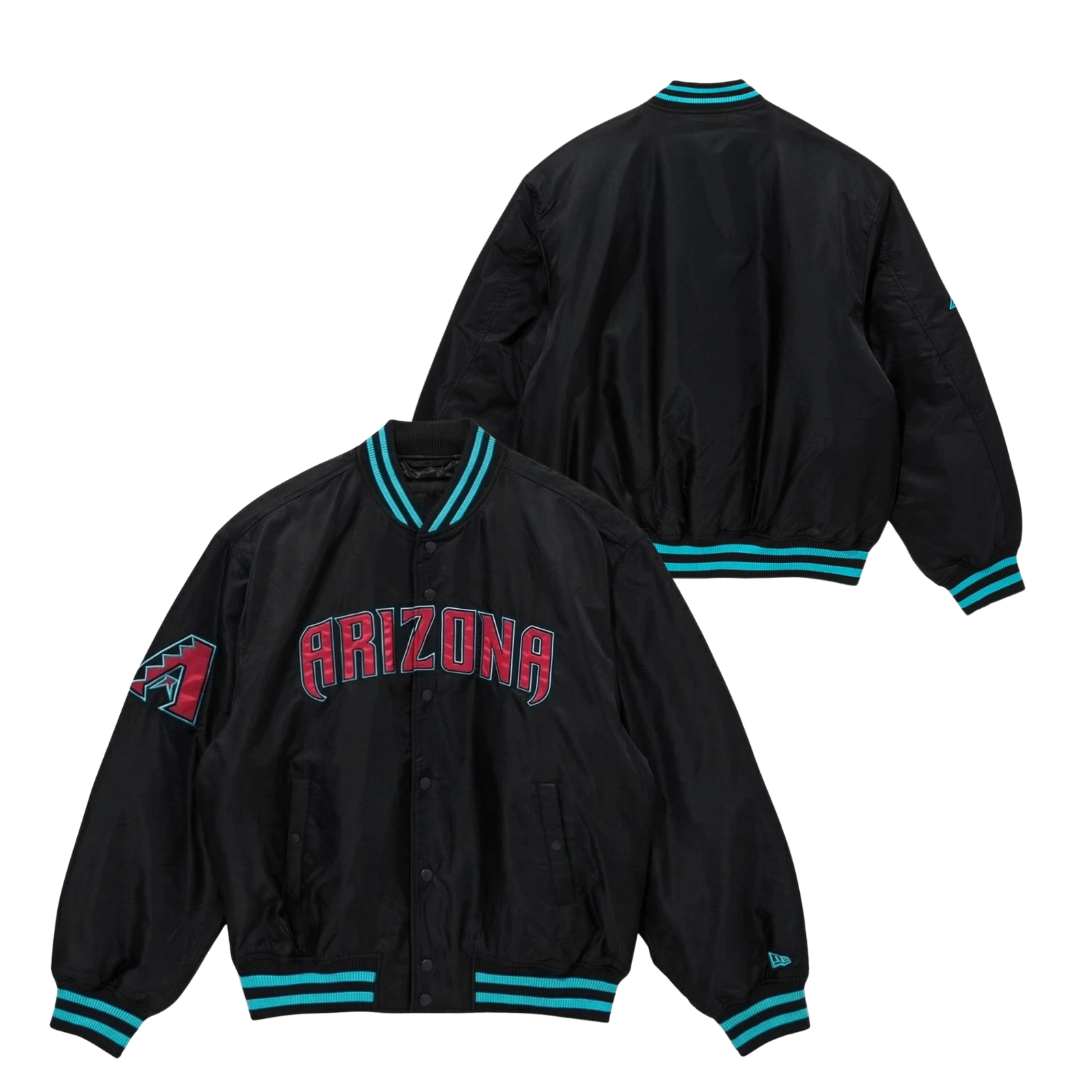 Diamondbacks Throwback Satin Bomber – (Pre order Ships in 3-6 weeks)