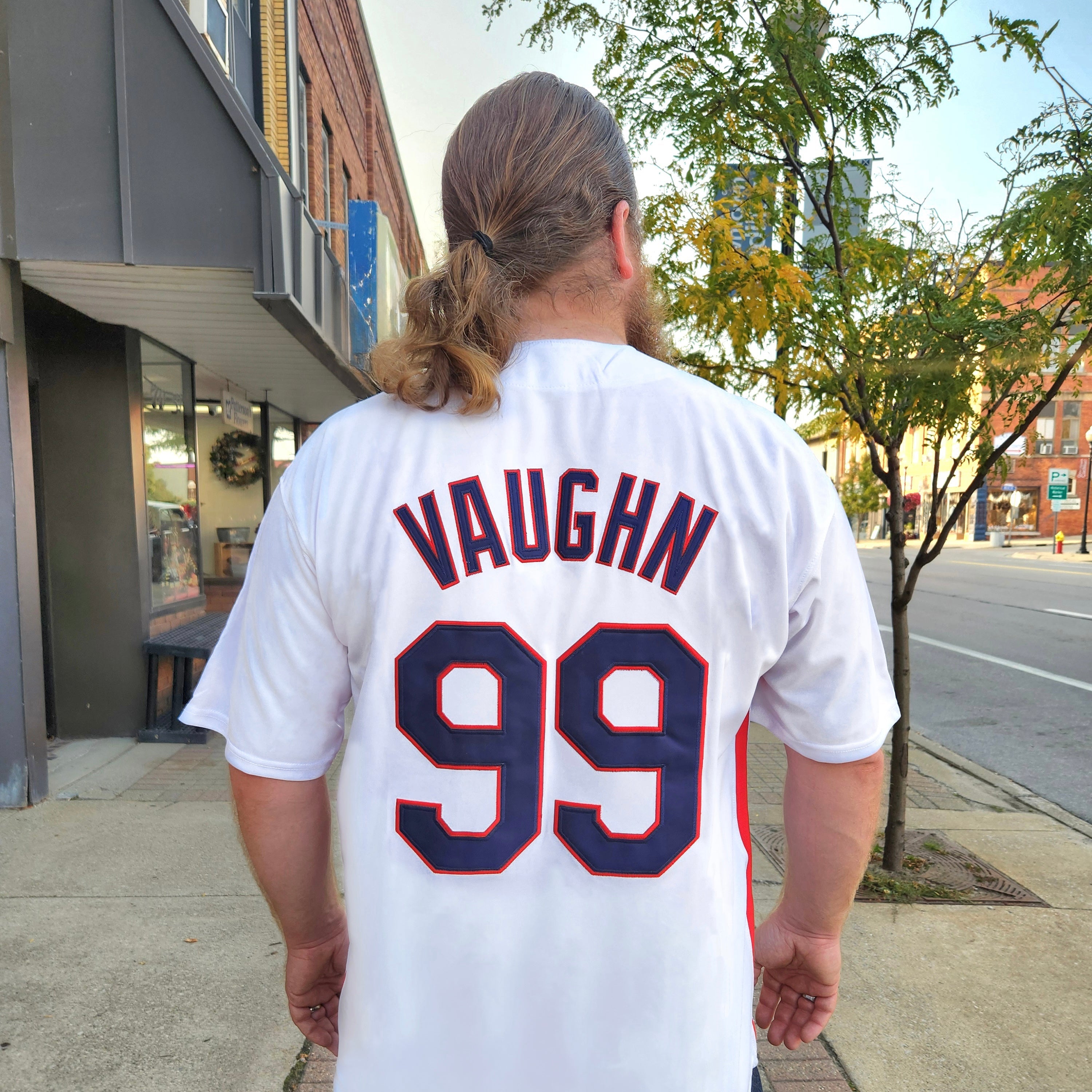 Ricky Vaughn Wild Thing Indians Baseball Jersey