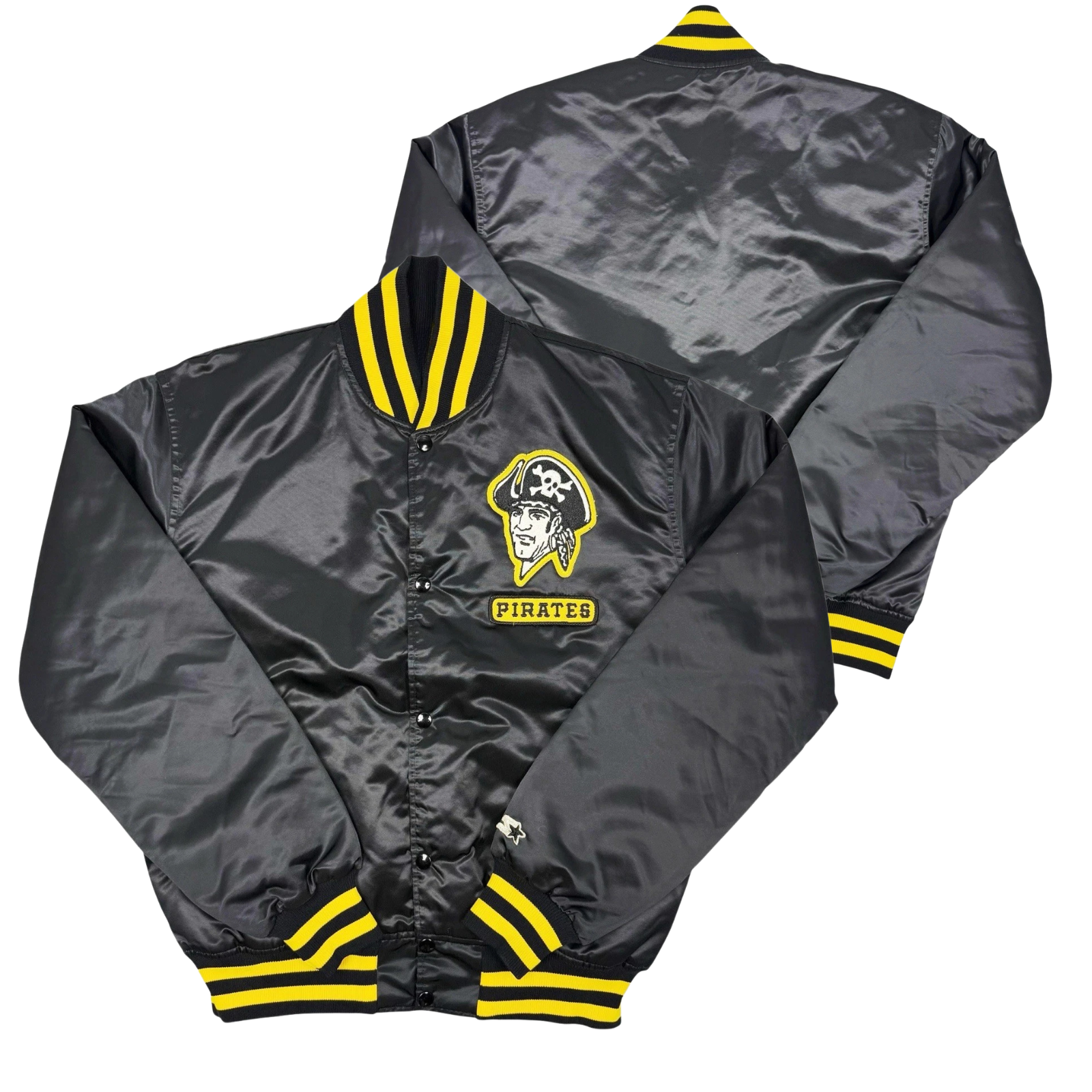 Pirates Throwback Satin Bomber – (Pre order Ships in 3-6 weeks)
