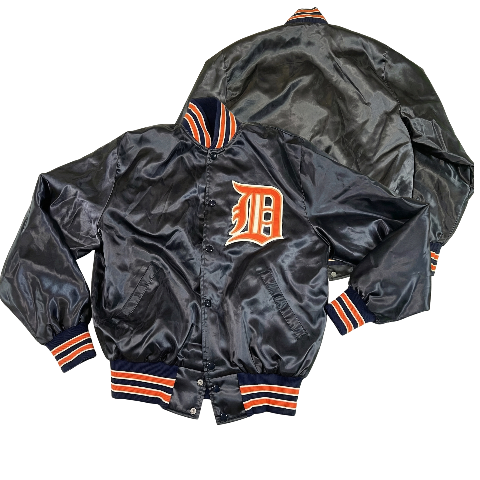 Tigers Throwback Satin Bomber – (Pre order Ships in 3-6 weeks)