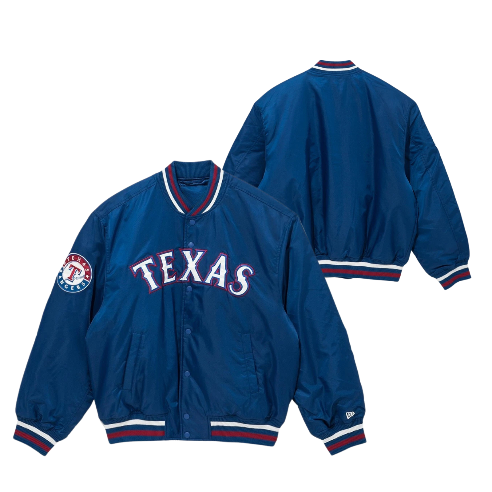 Rangers Throwback Satin Bomber – (Pre order Ships in 3-6 weeks)