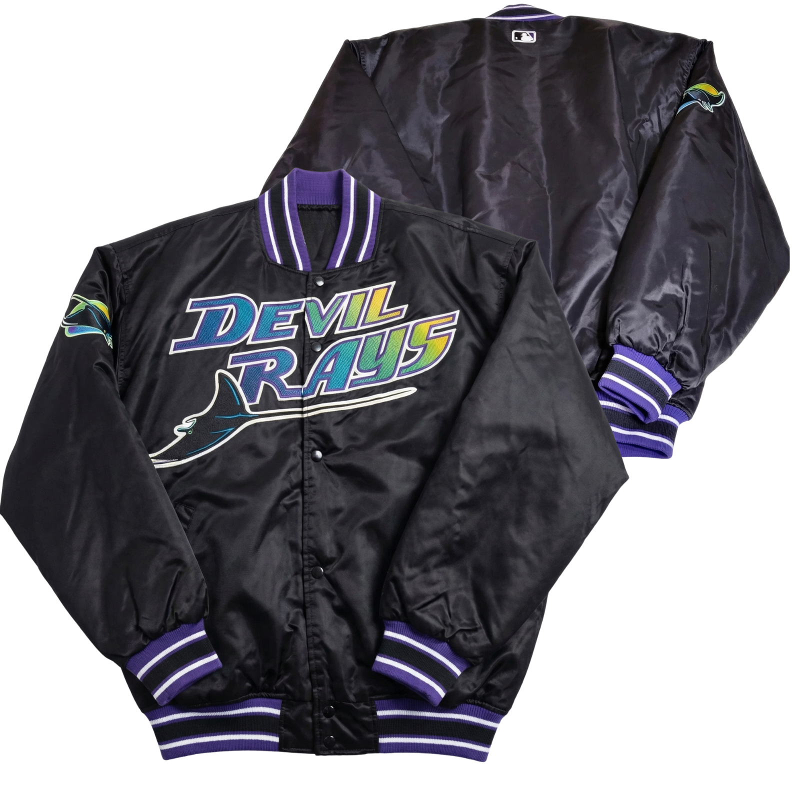 Tampa Bay Throwback Satin Bomber – (Pre order Ships in 3-6 weeks)