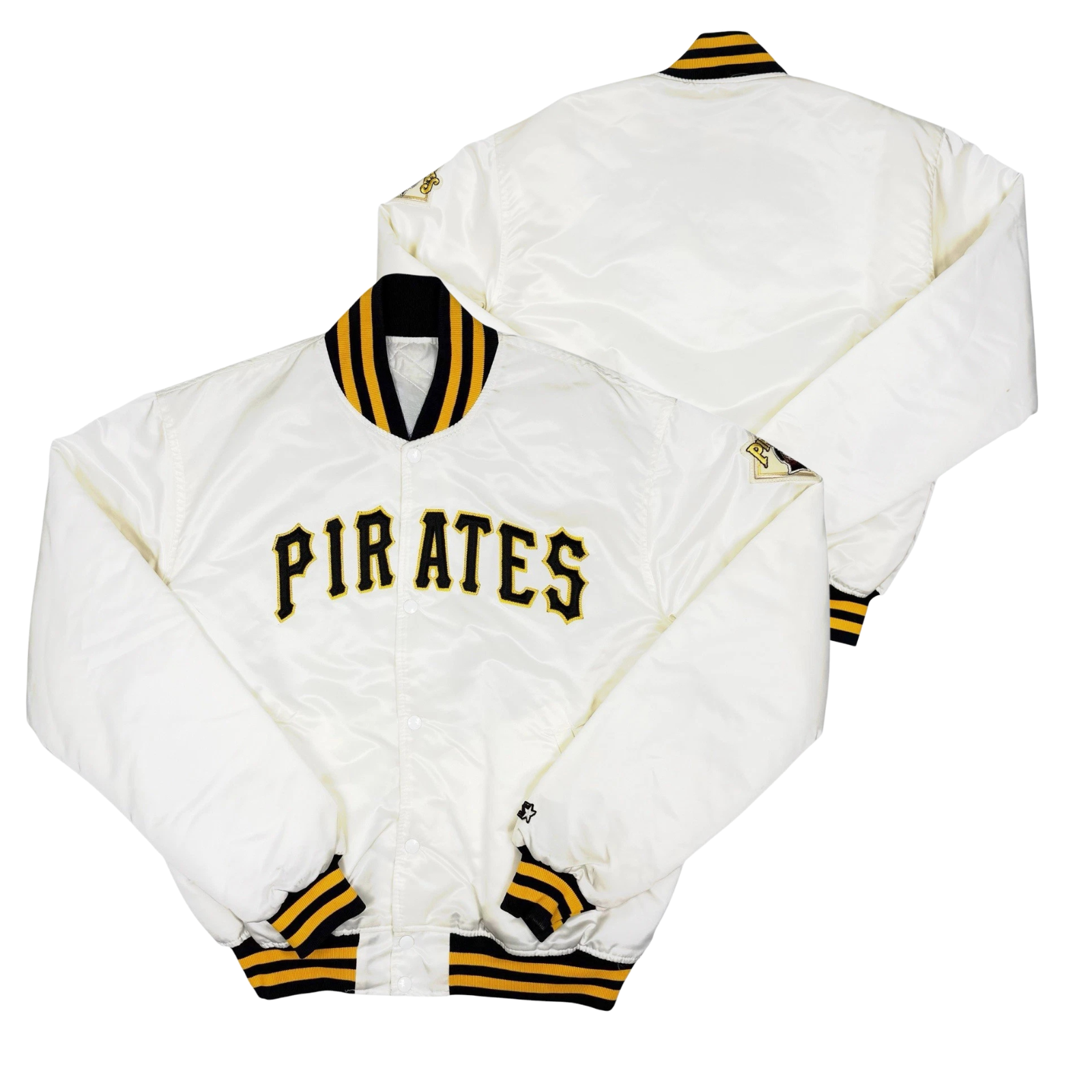 Pirates Throwback Satin Bomber – (Pre order Ships in 3-6 weeks)