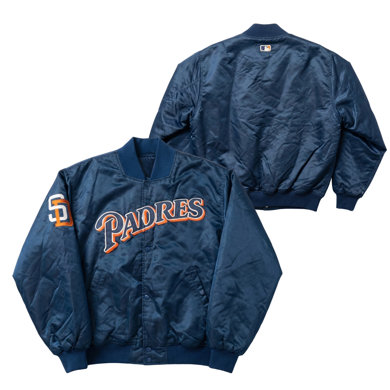 Padres Throwback Satin Bomber – (Pre order Ships in 3-6 weeks)