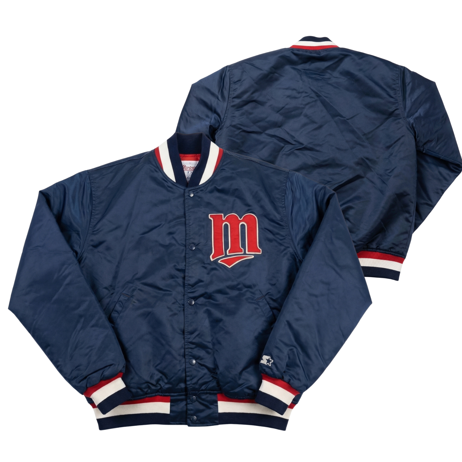 Twins Throwback Satin Bomber – (Pre order Ships in 3-6 weeks)