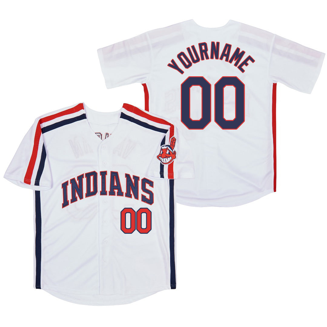 Custom Indians Baseball Jersey (ships 3-6 weeks)