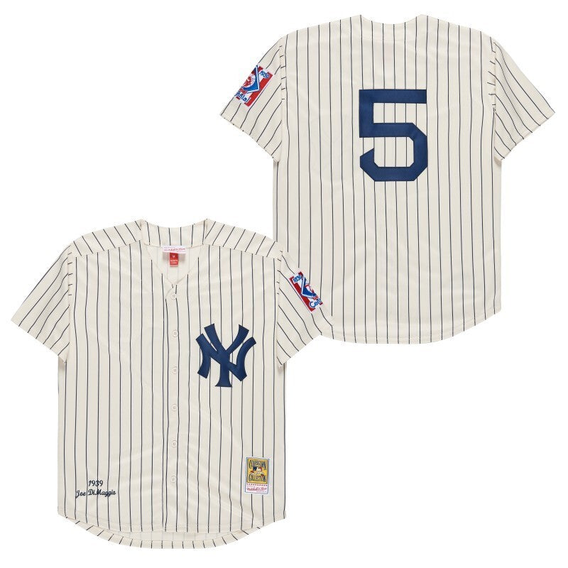 1939 NY #5 Home Jersey