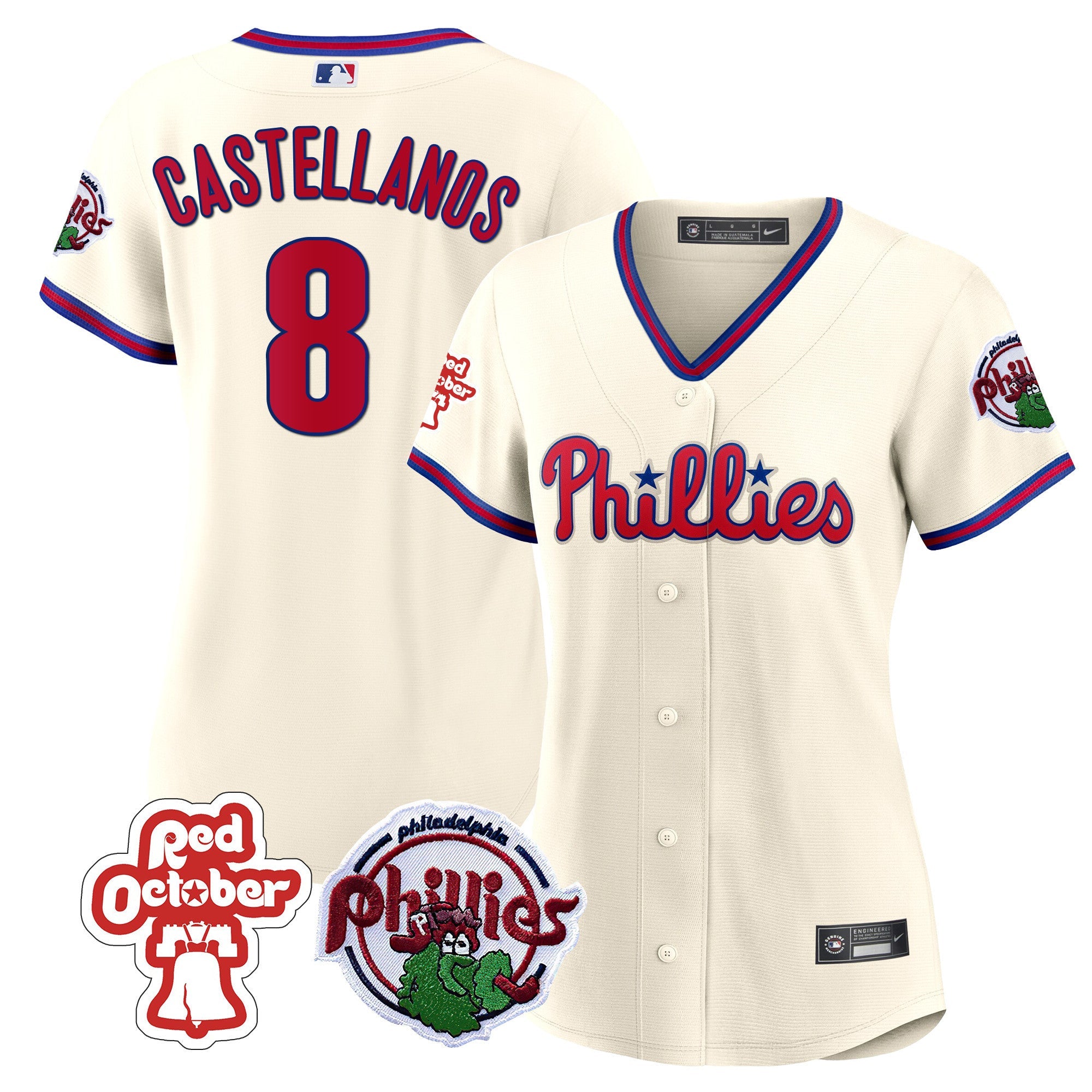 Women’s Philadelphia Red October Patch Jersey
