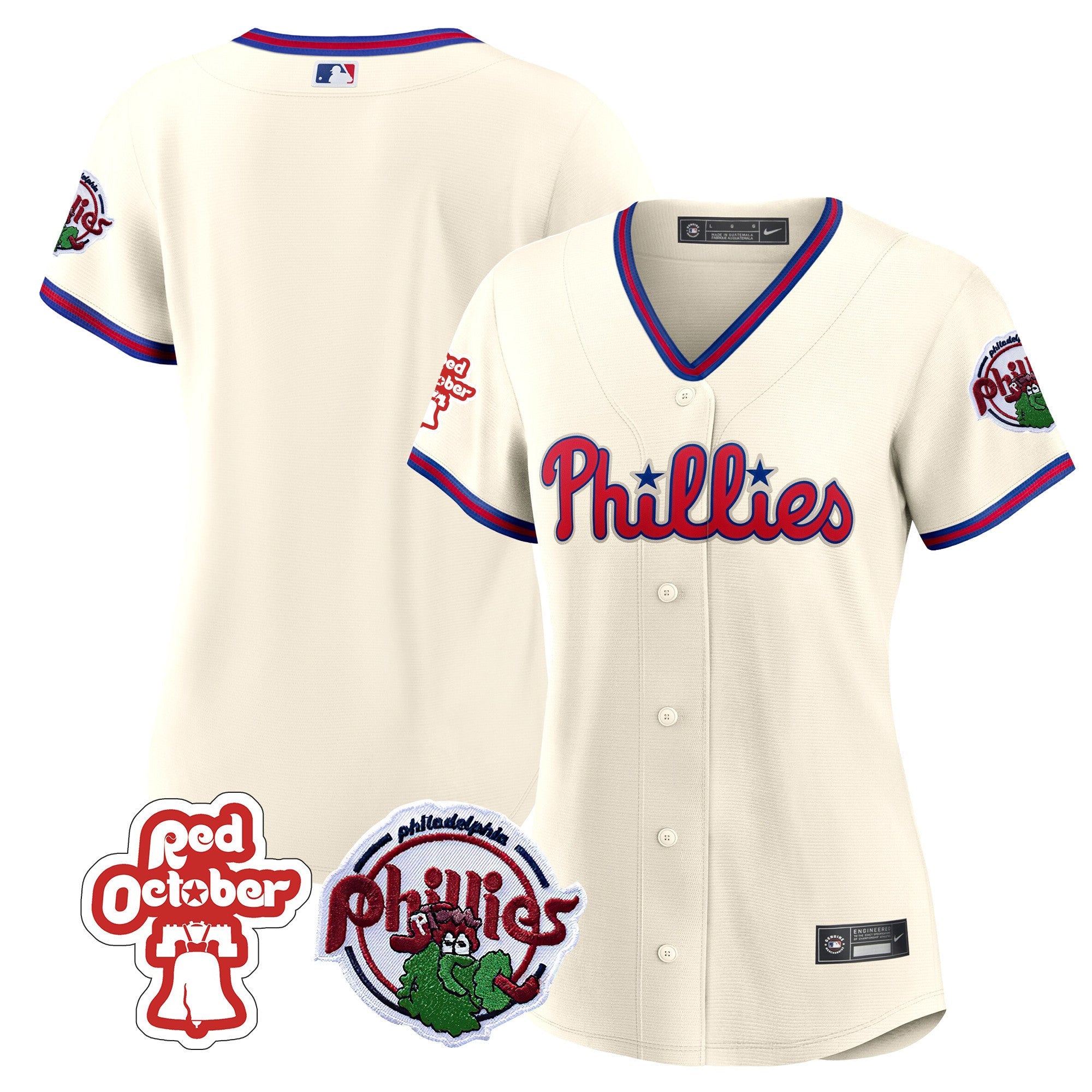Women’s Philadelphia Red October Patch Jersey