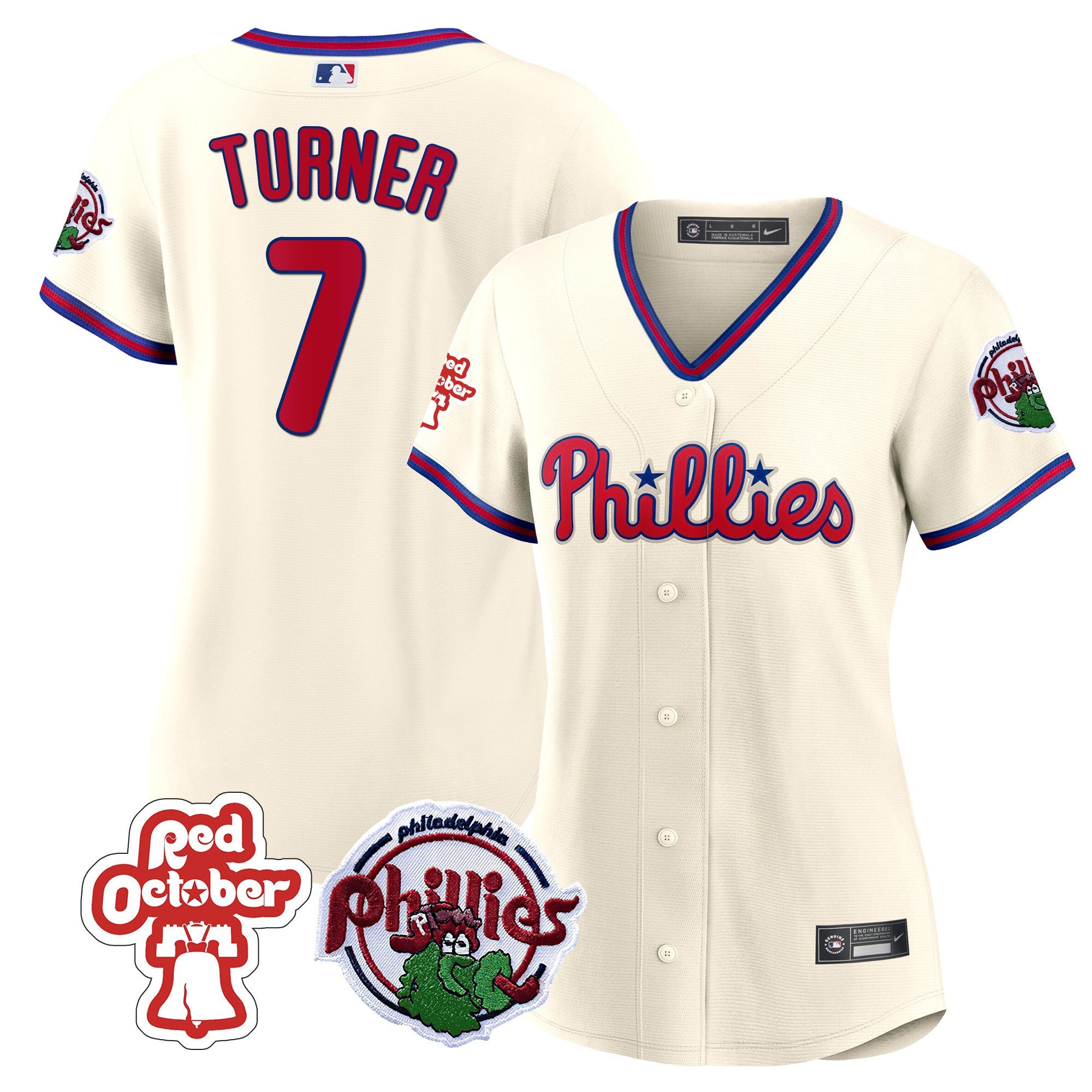 Women’s Philadelphia Red October Patch Jersey