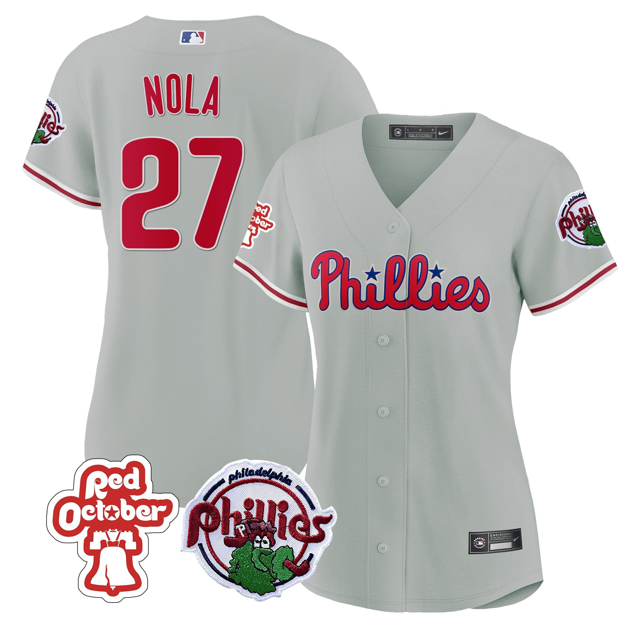 Women’s Philadelphia Red October Patch Jersey