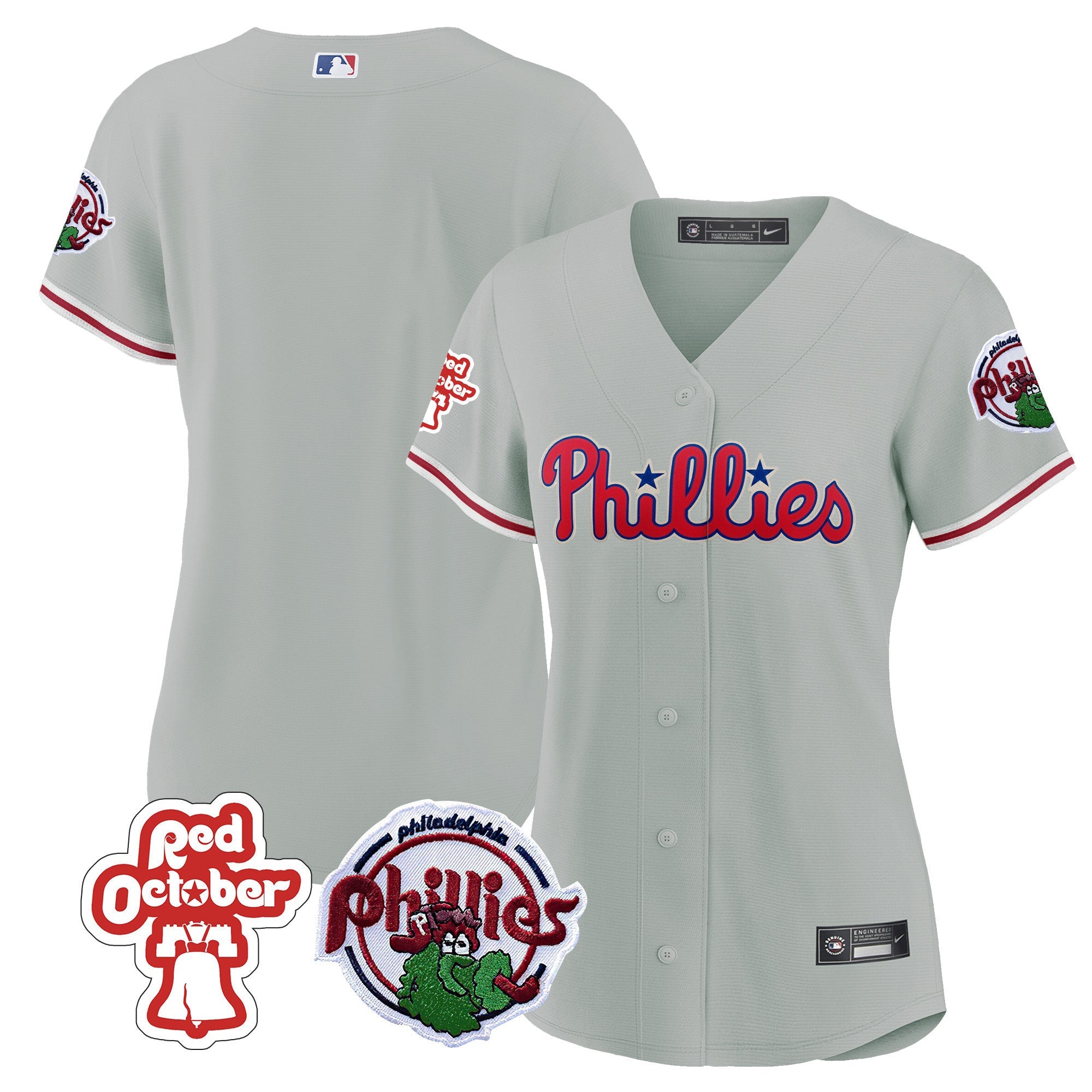 Women’s Philadelphia Red October Patch Jersey