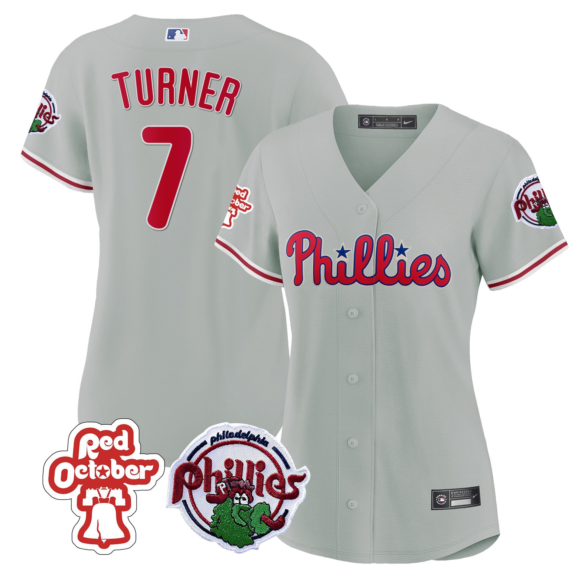 Women’s Philadelphia Red October Patch Jersey