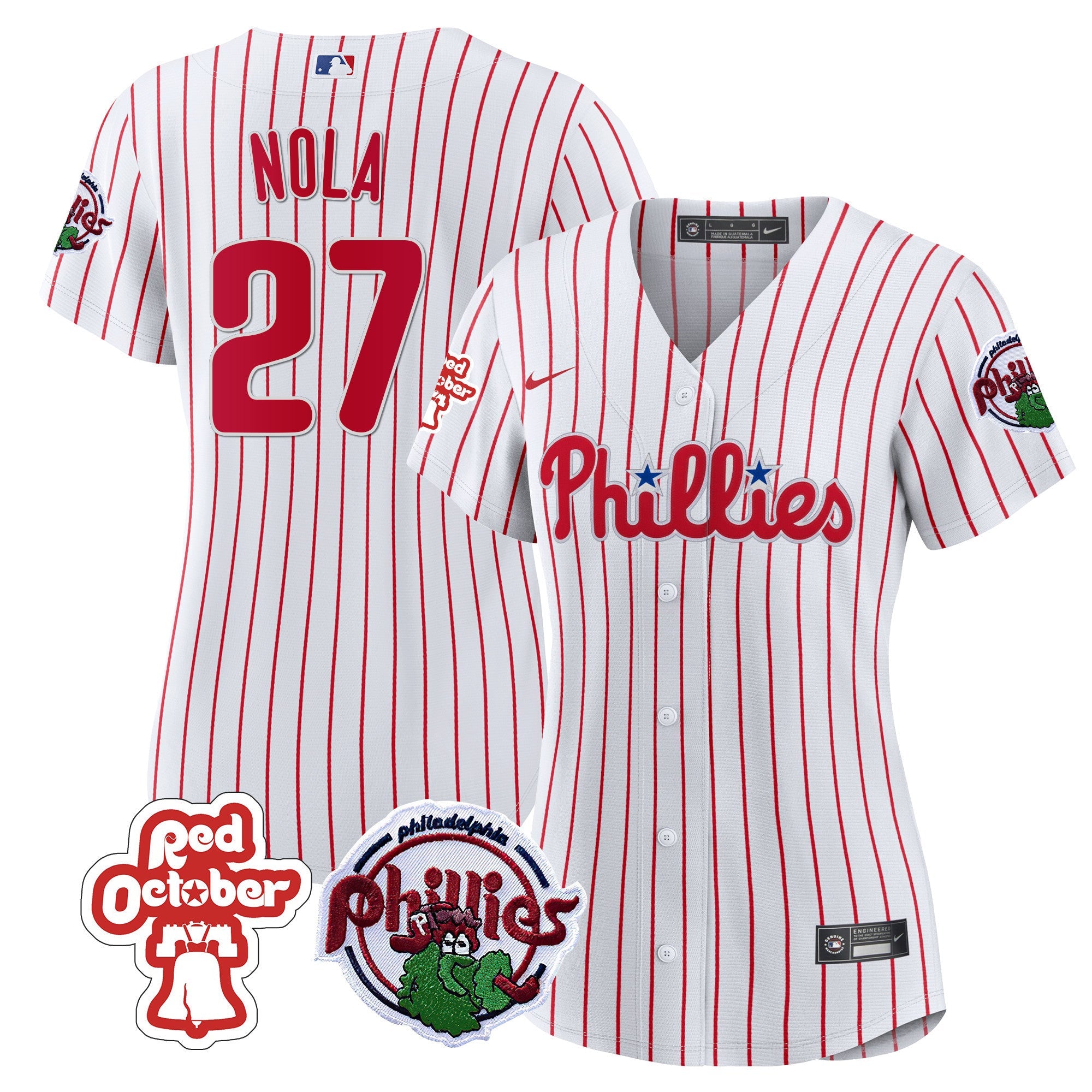 Women’s Philadelphia Red October Patch Jersey