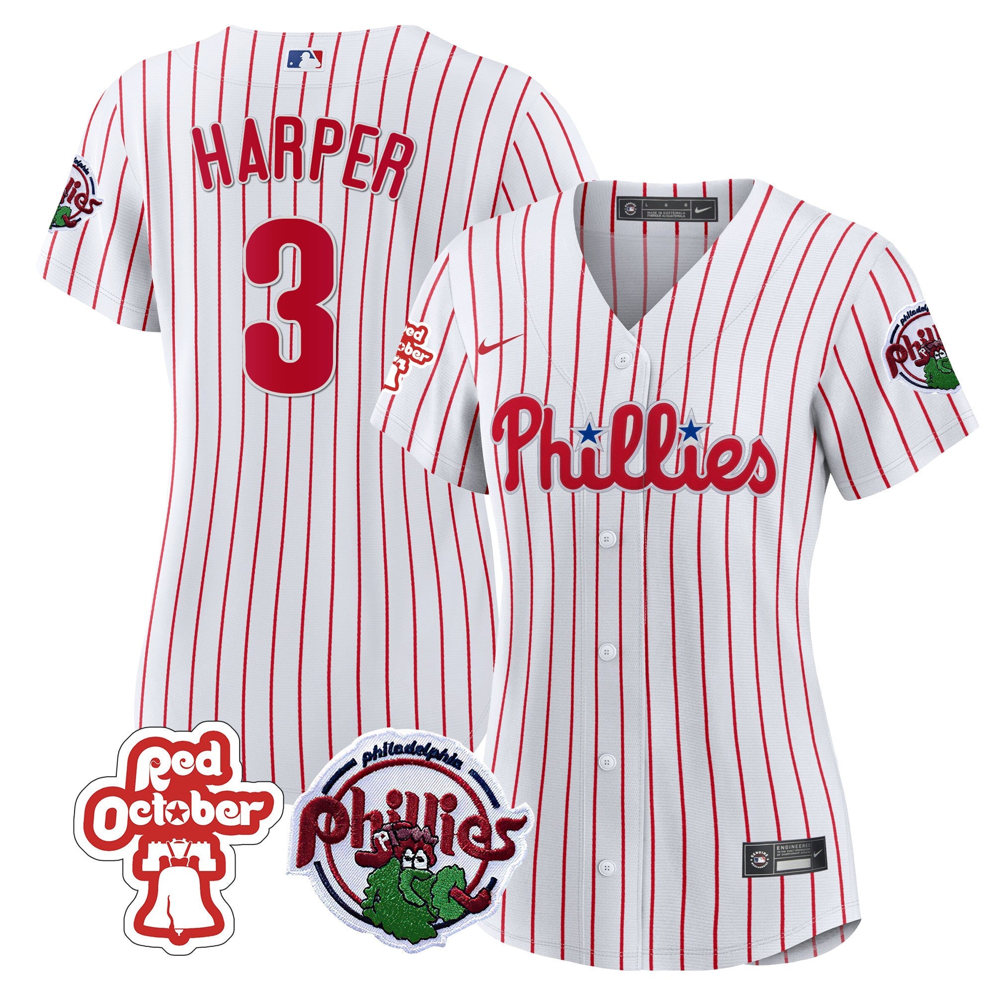 Women’s Philadelphia Red October Patch Jersey