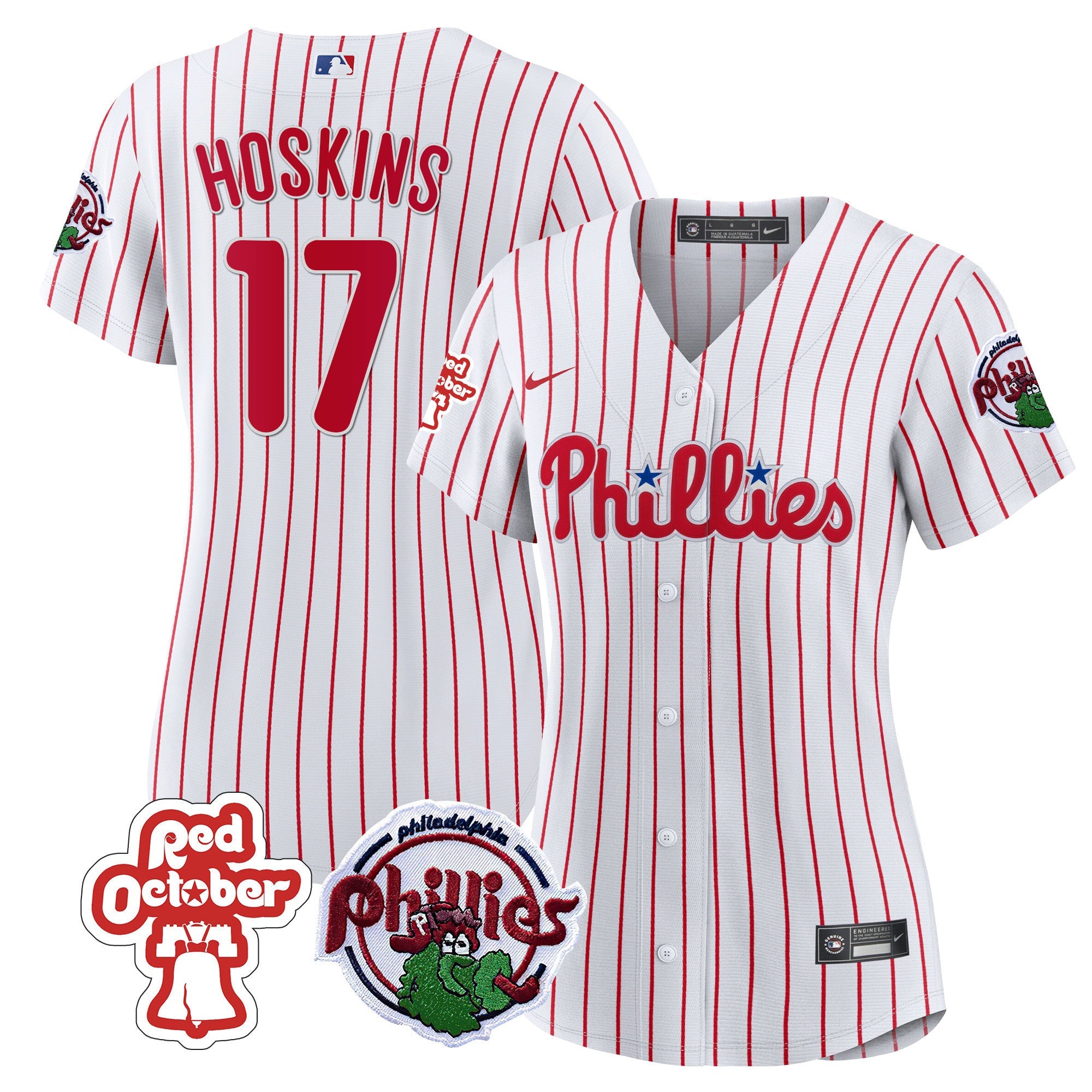 Women’s Philadelphia Red October Patch Jersey