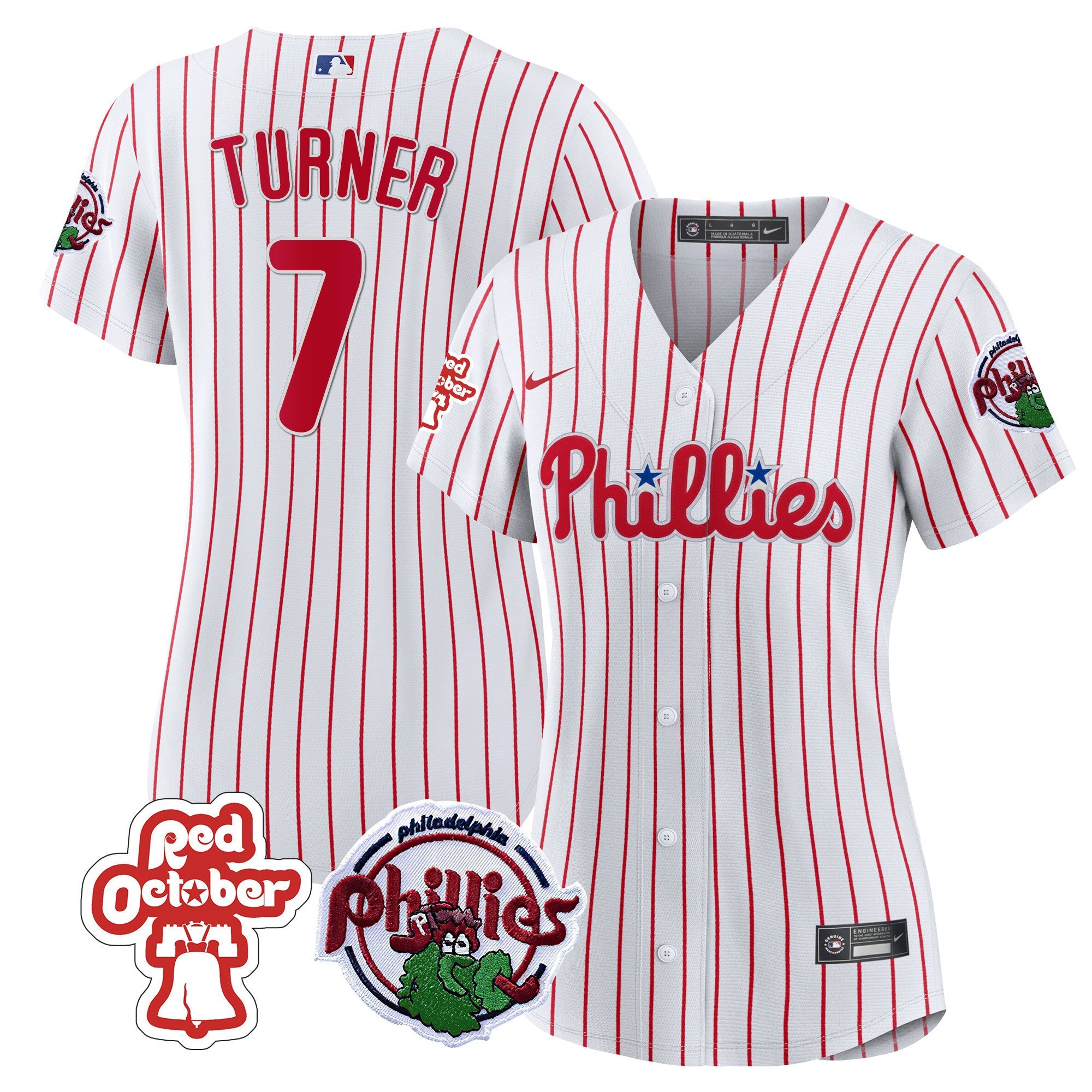 Women’s Philadelphia Red October Patch Jersey