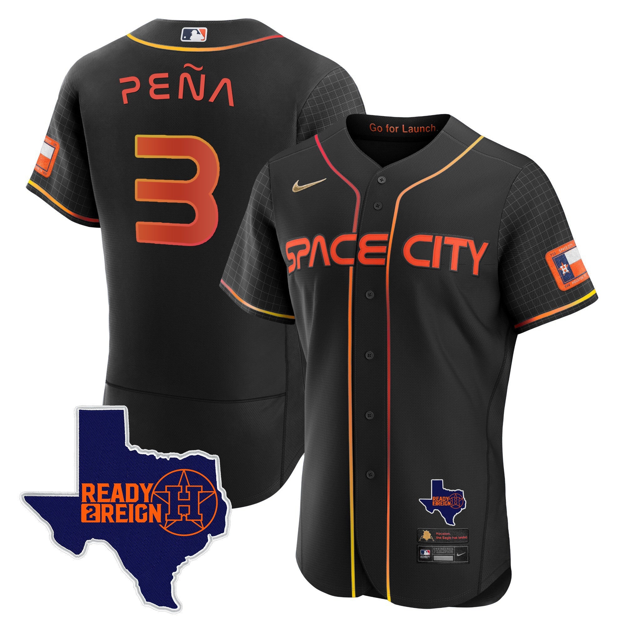 Men’s 2024 Space City Ready 2 Reign Flex Base Jersey