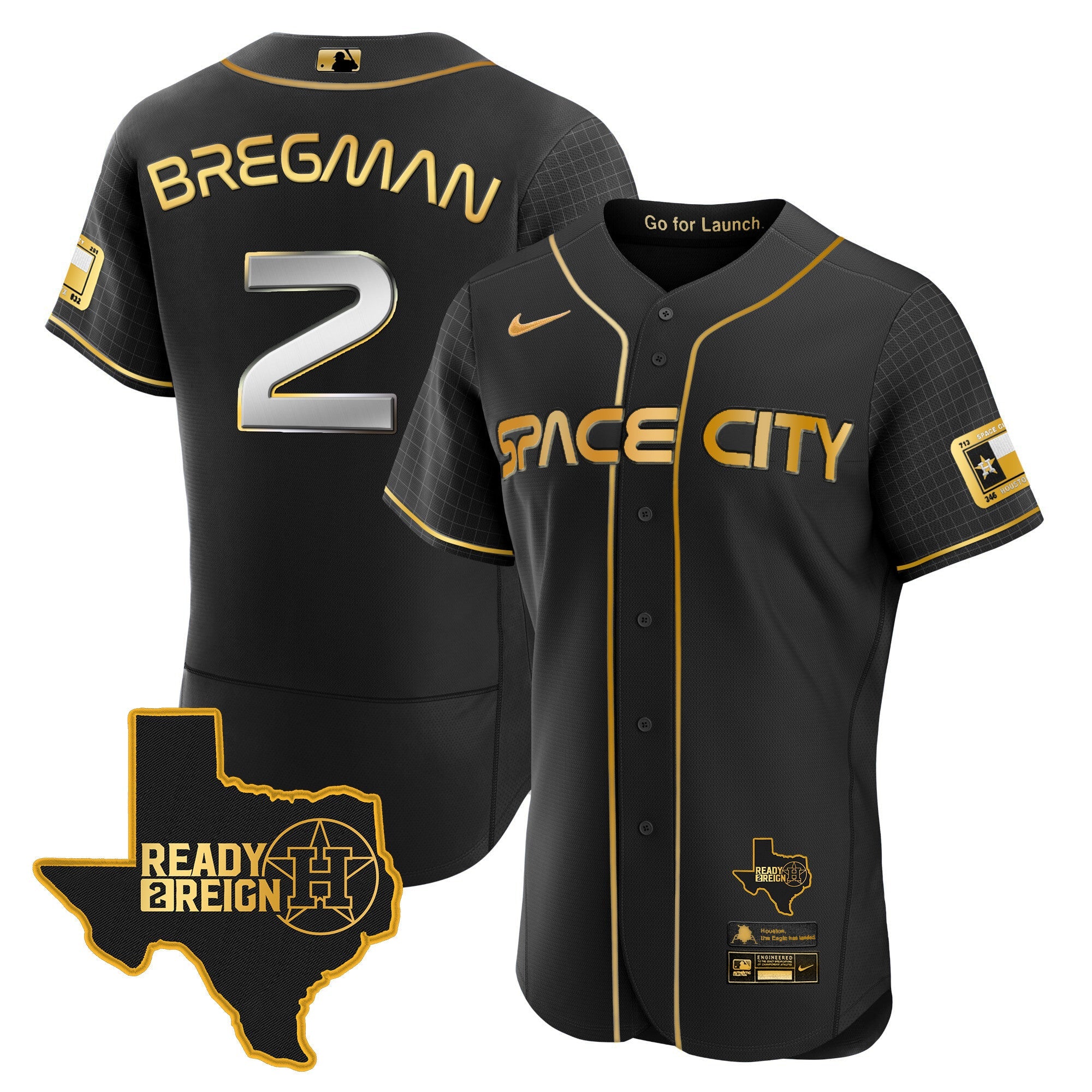 Men’s 2024 Space City Ready 2 Reign Flex Base Jersey