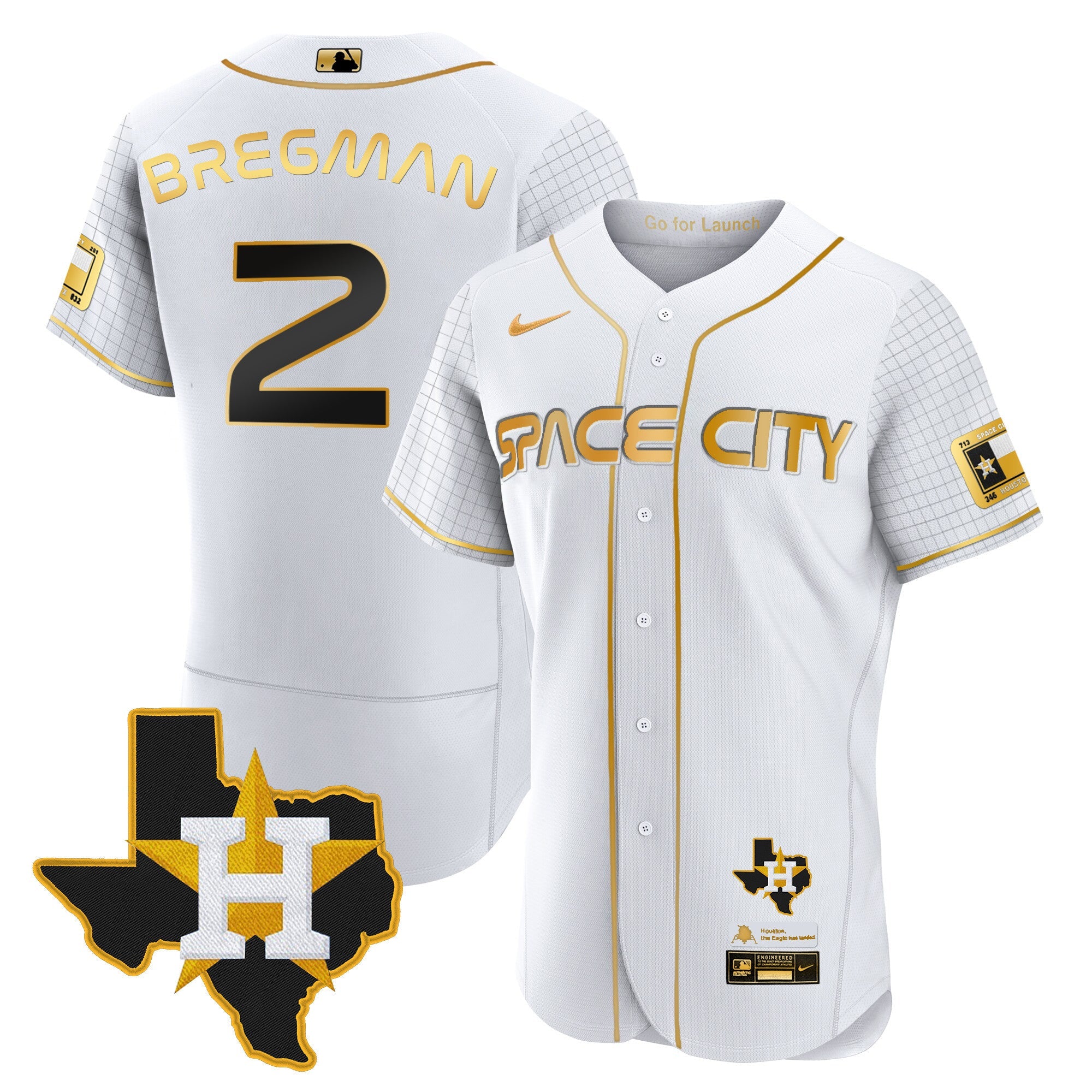 Men’s 2024 Space City Flex Base Jersey – Texas Patch