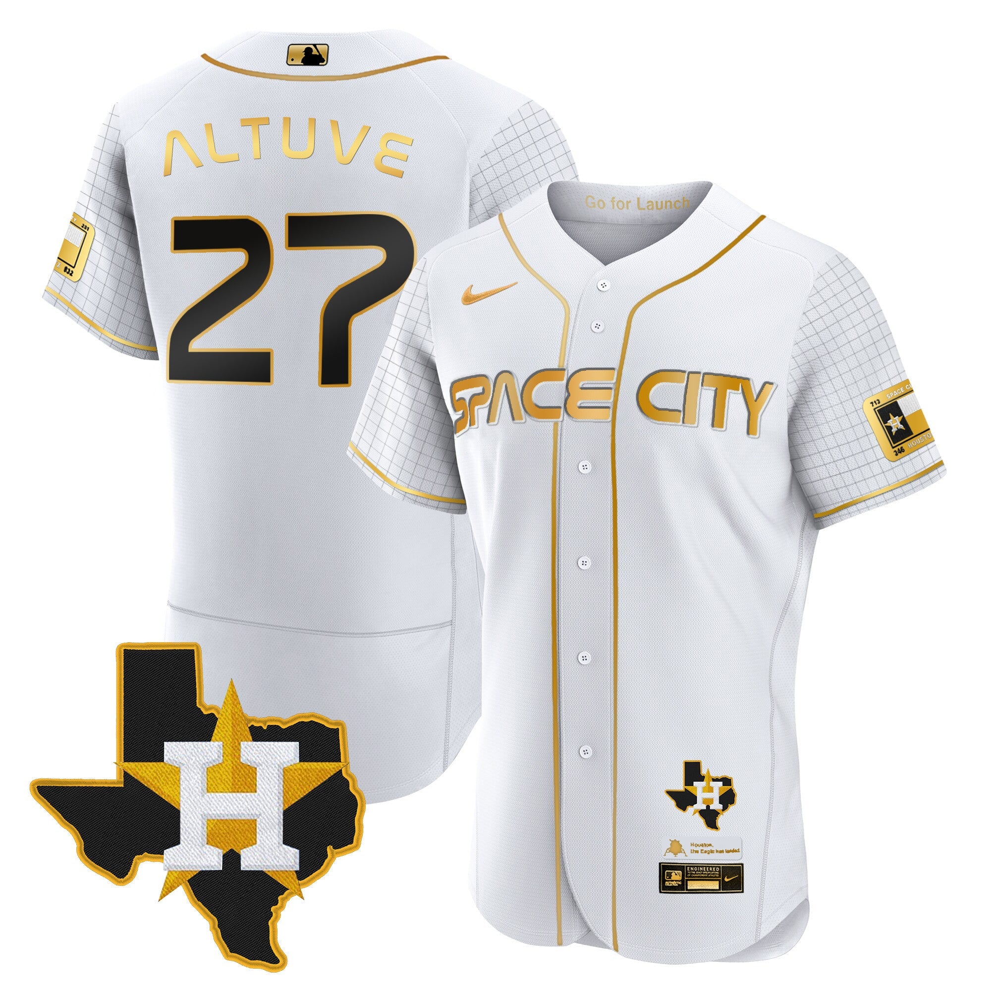 Men’s 2024 Space City Flex Base Jersey – Texas Patch
