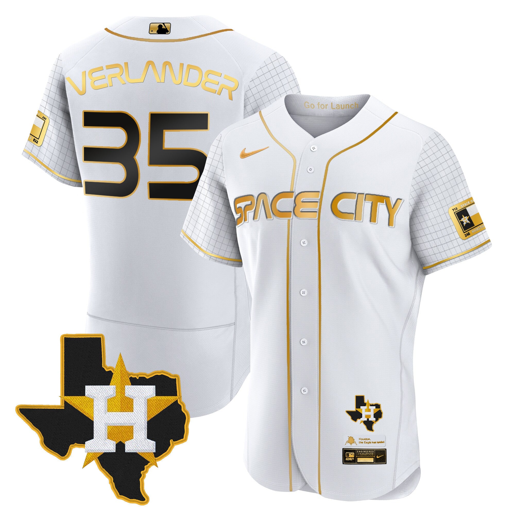 Men’s 2024 Space City Flex Base Jersey – Texas Patch