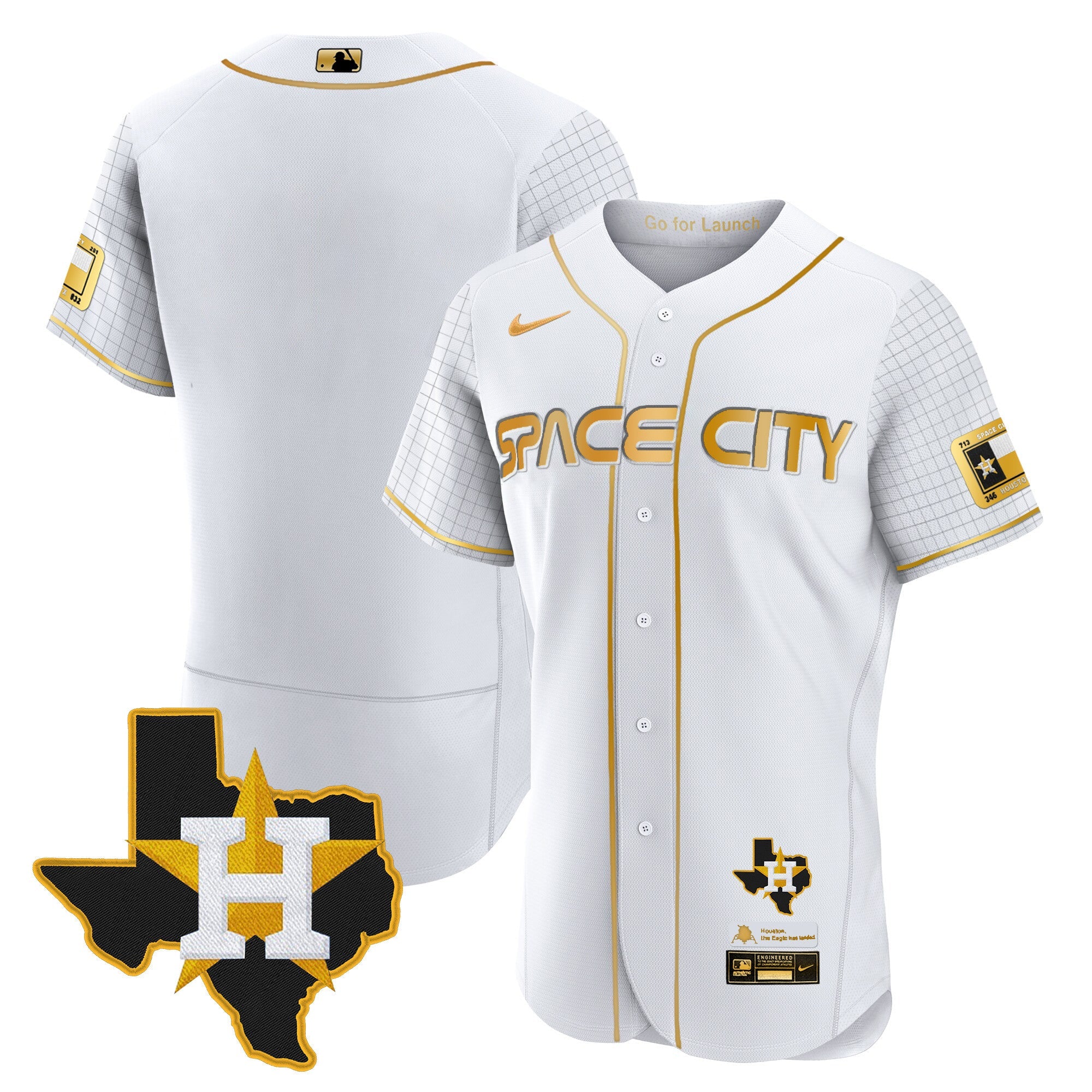Men’s 2024 Space City Flex Base Jersey – Texas Patch