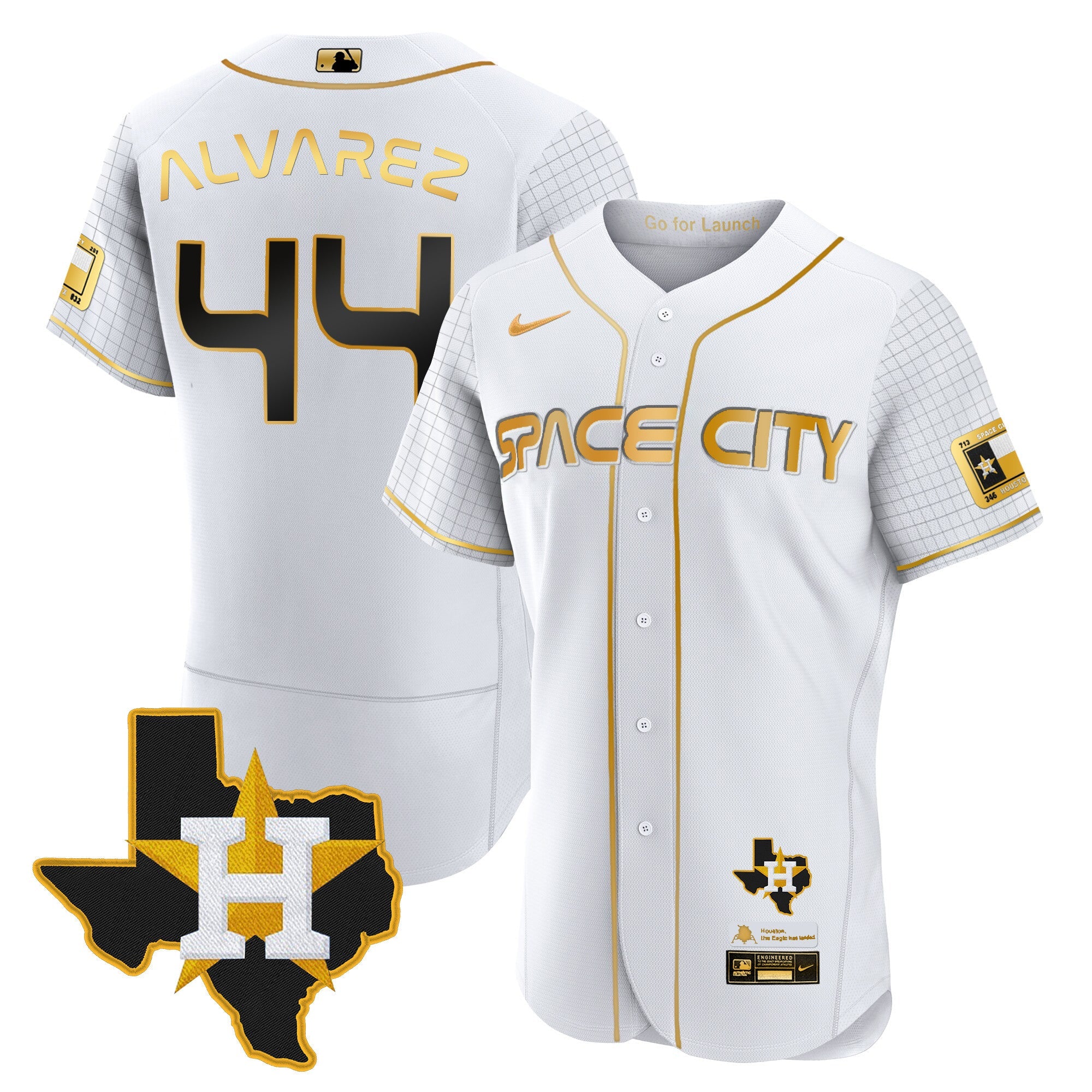Men’s 2024 Space City Flex Base Jersey – Texas Patch