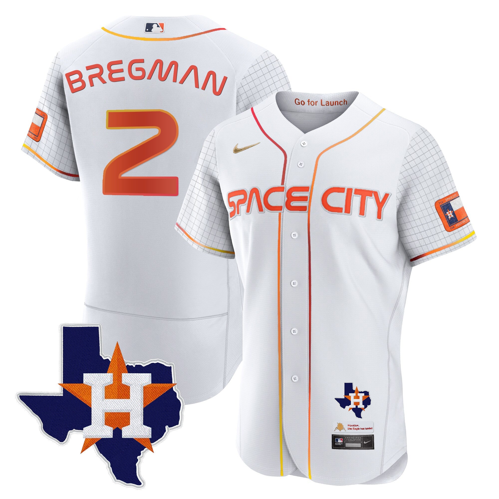Men’s 2024 Space City Flex Base Jersey – Texas Patch