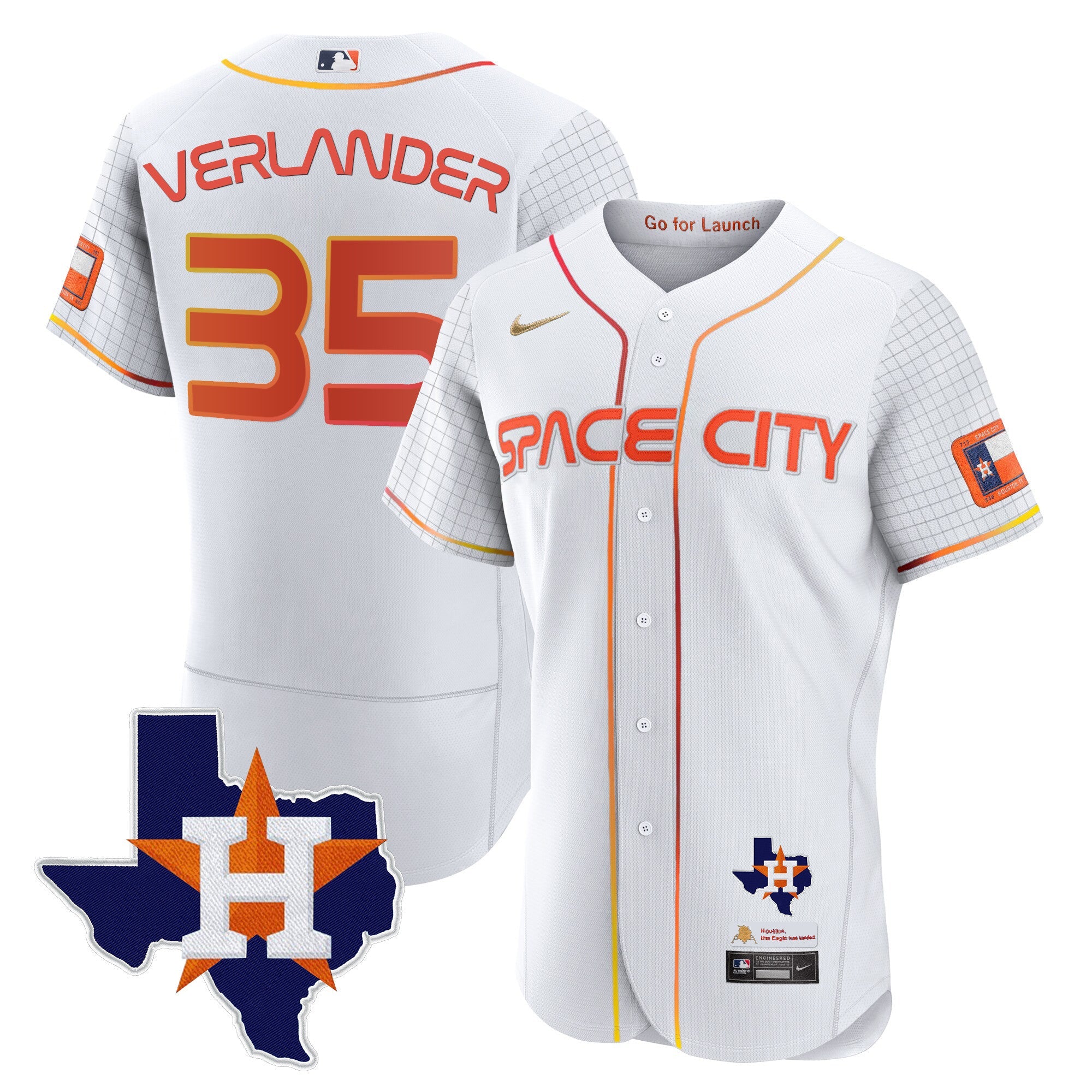 Men’s 2024 Space City Flex Base Jersey – Texas Patch