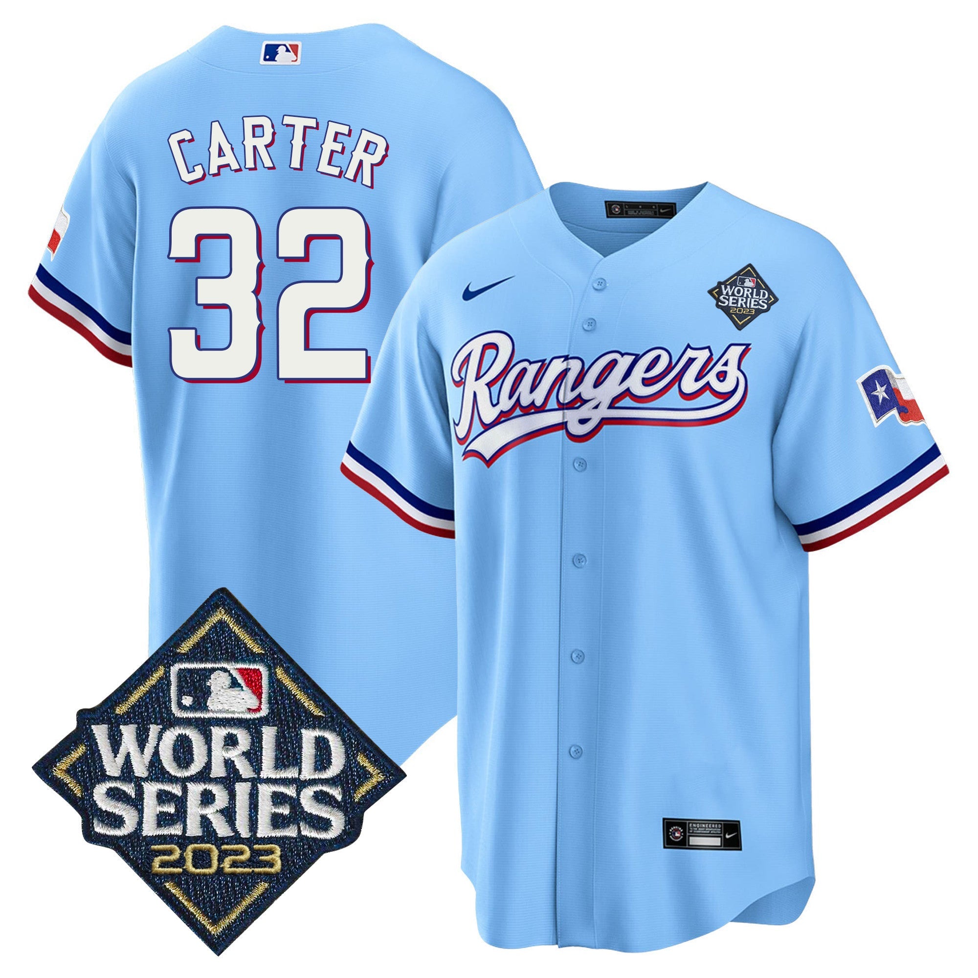 Men’s Texas 2023 World Series Cool Base Jersey V2