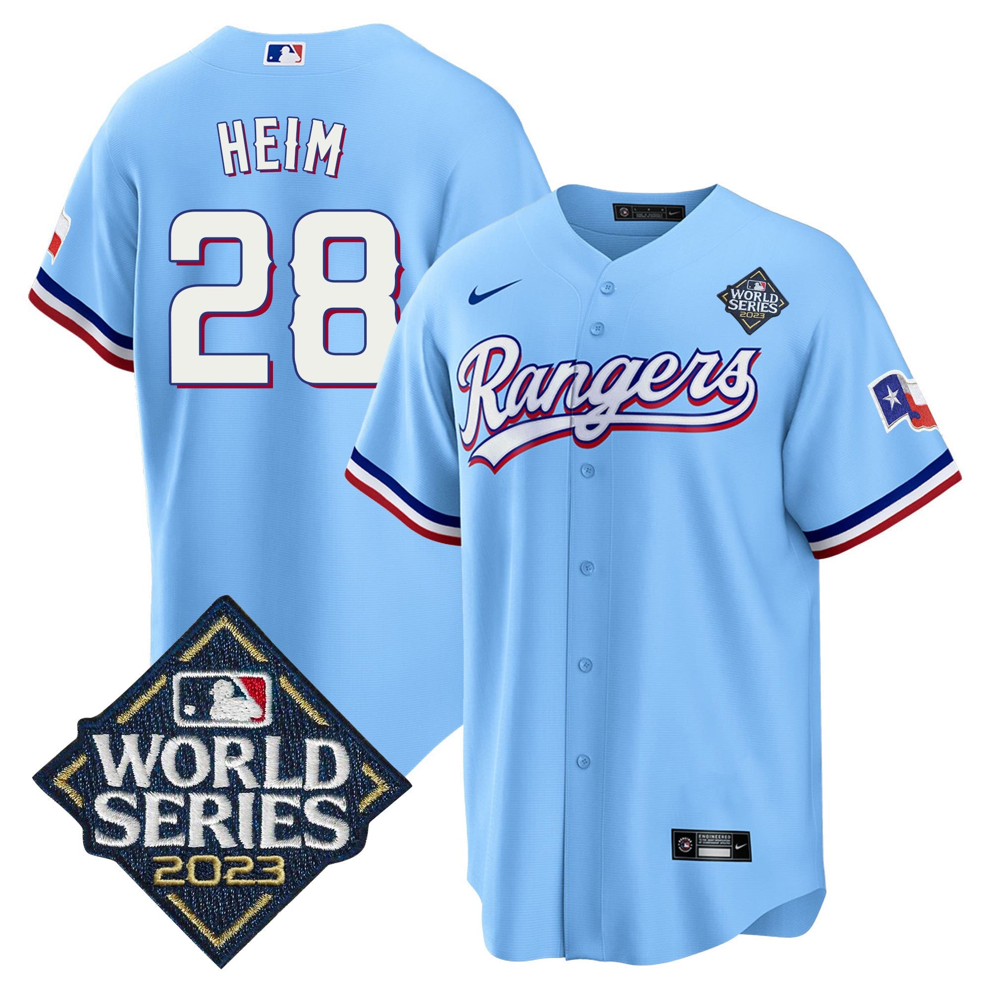 Men’s Texas 2023 World Series Cool Base Jersey V2