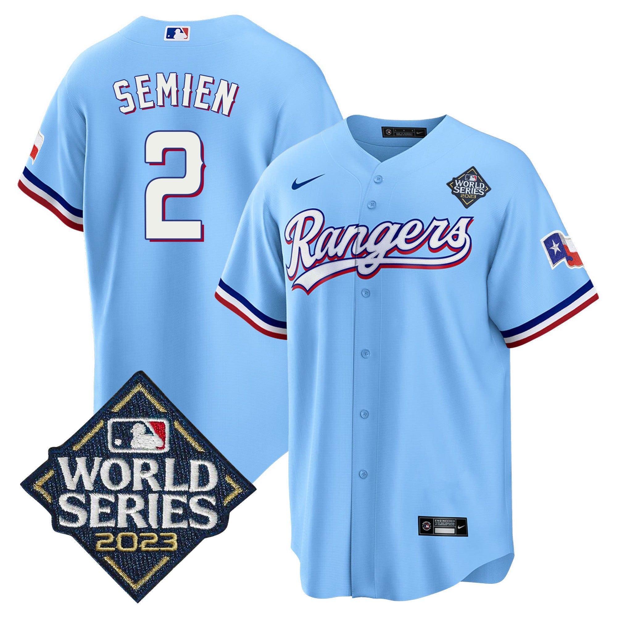 Men’s Texas 2023 World Series Cool Base Jersey V2