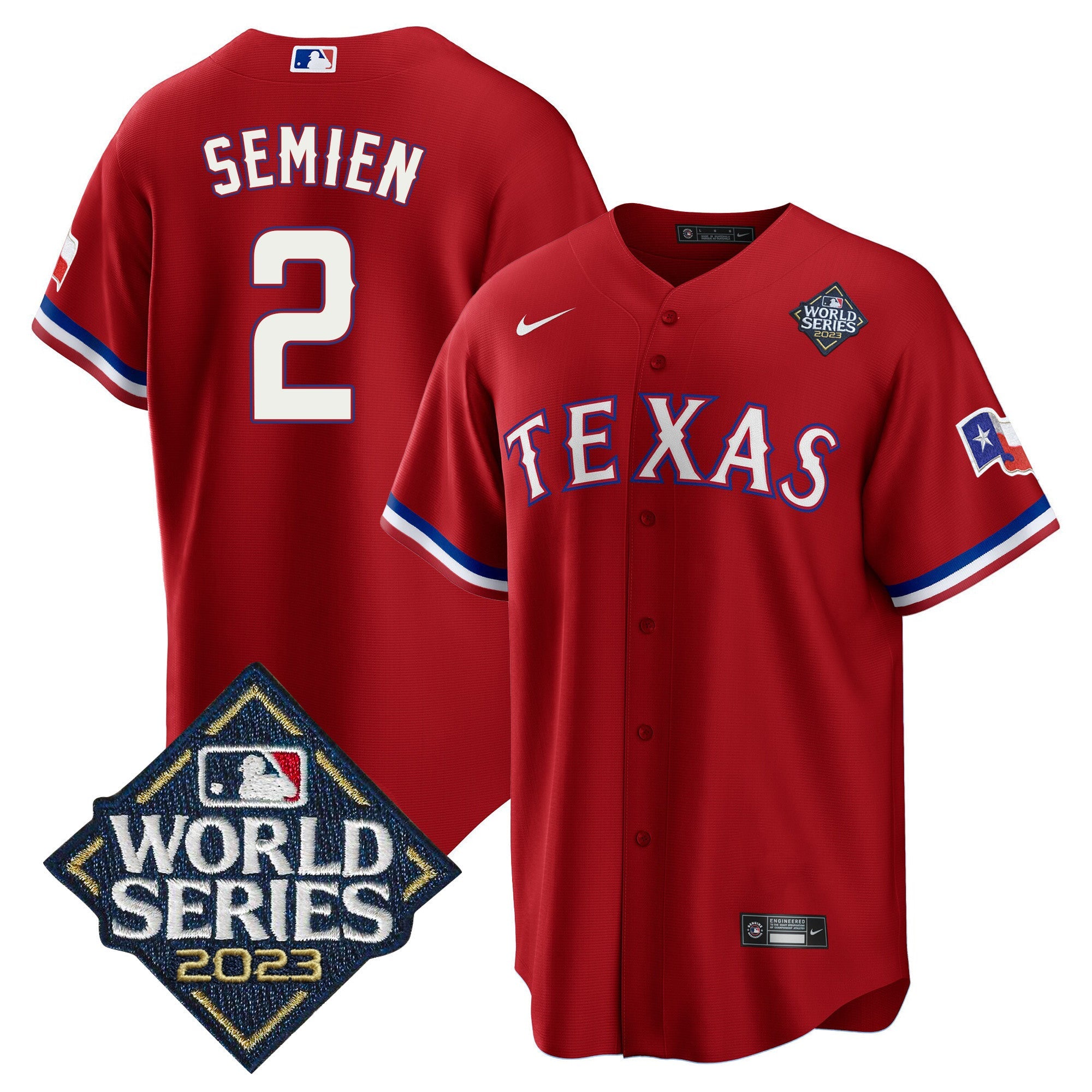 Men’s Texas 2023 World Series Cool Base Jersey V2