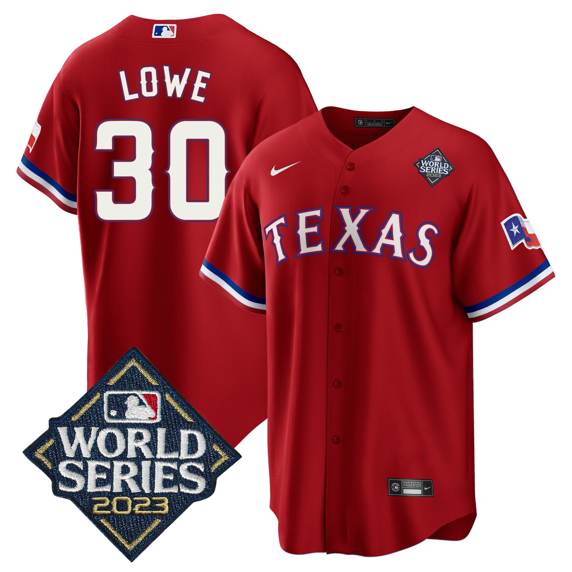 Men’s Texas 2023 World Series Cool Base Jersey V2