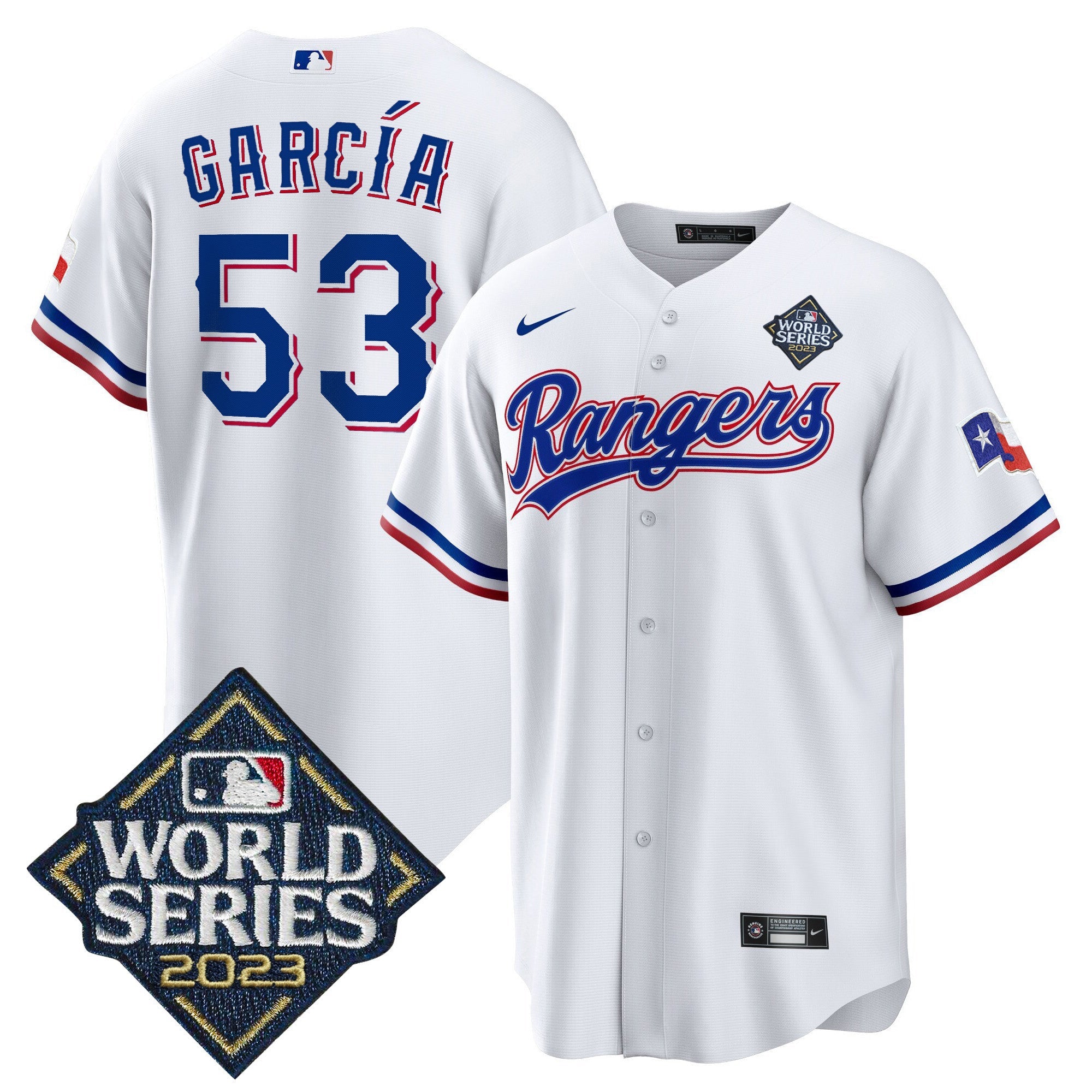 Men’s Texas 2023 World Series Cool Base Jersey V2