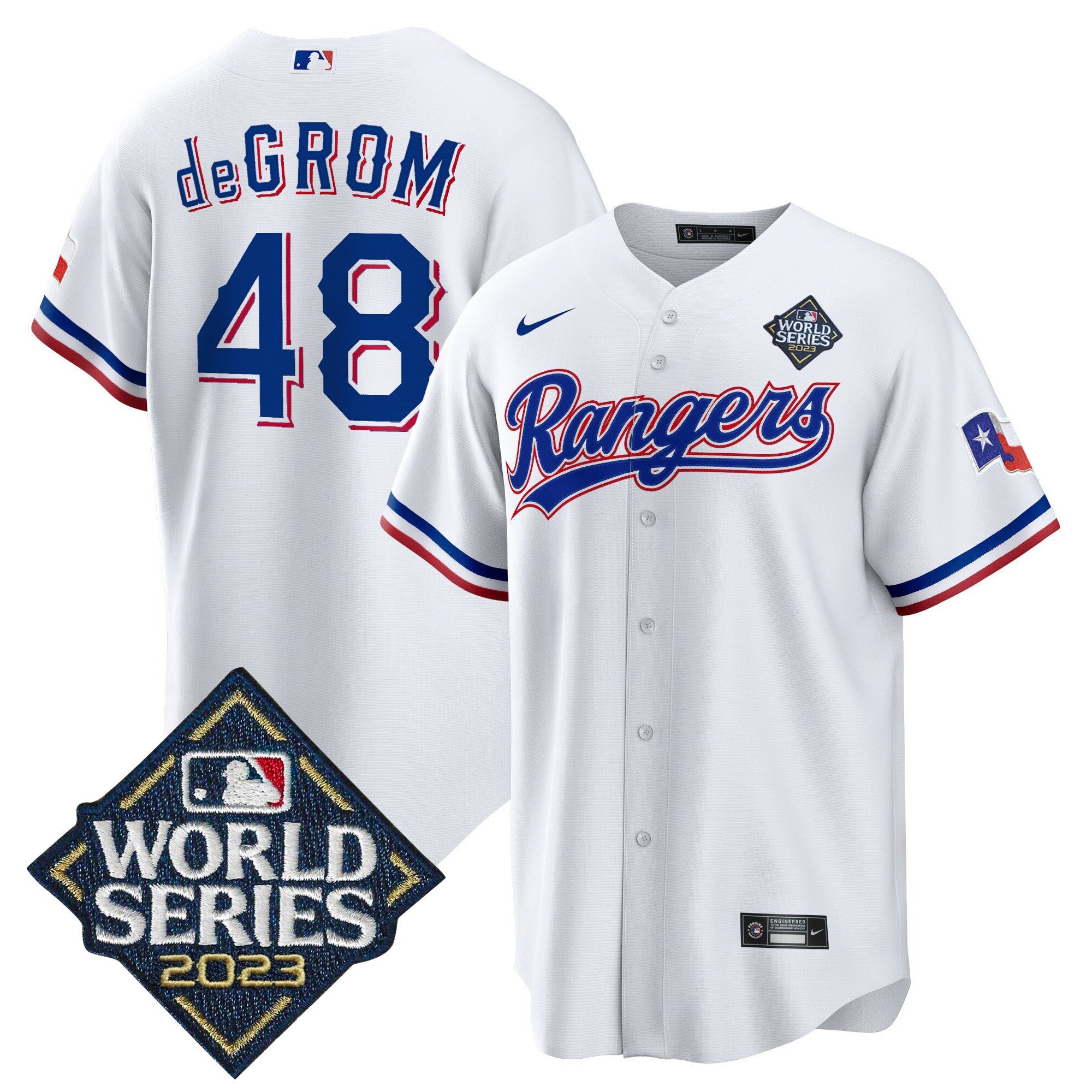 Men’s Texas 2023 World Series Cool Base Jersey V2