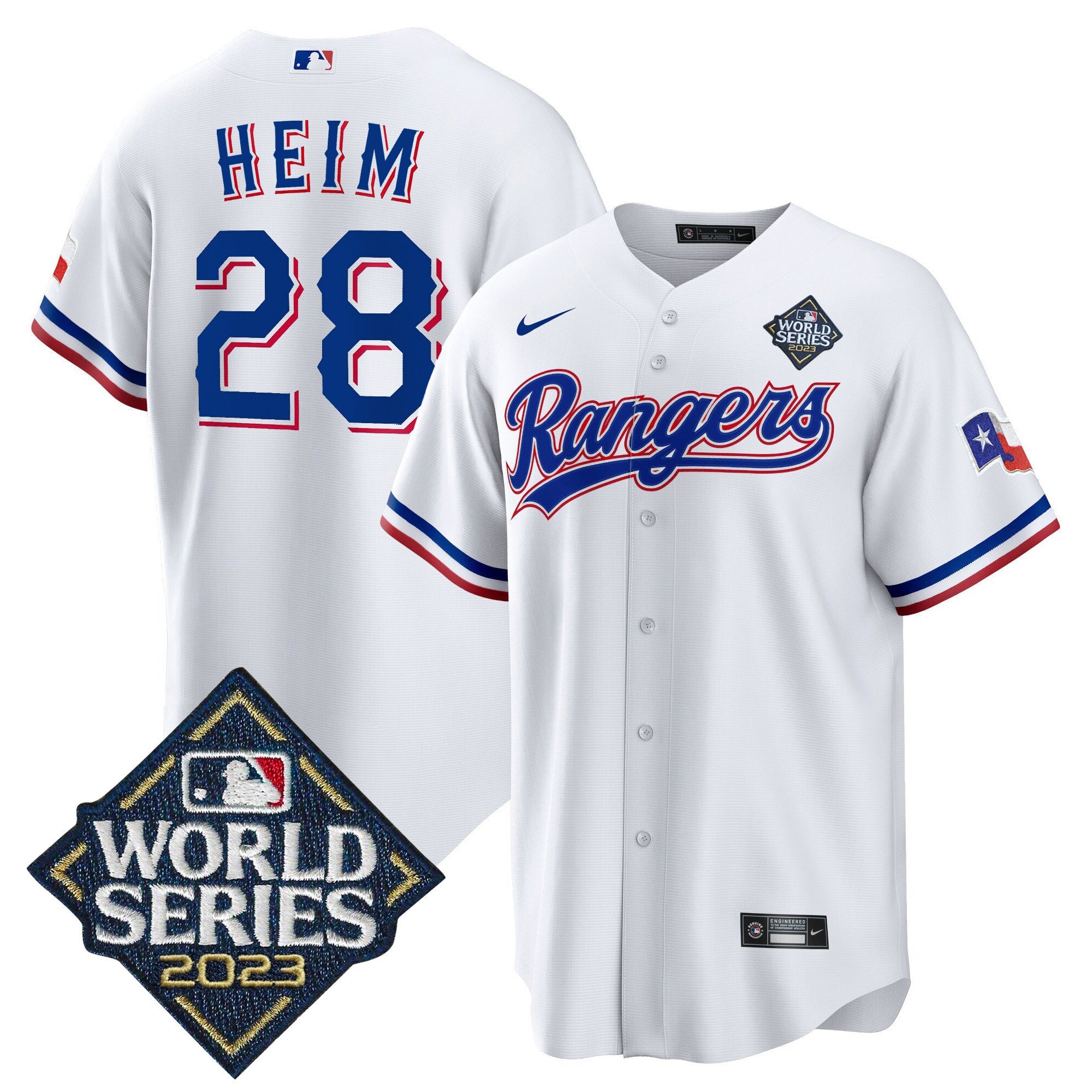 Men’s Texas 2023 World Series Cool Base Jersey V2