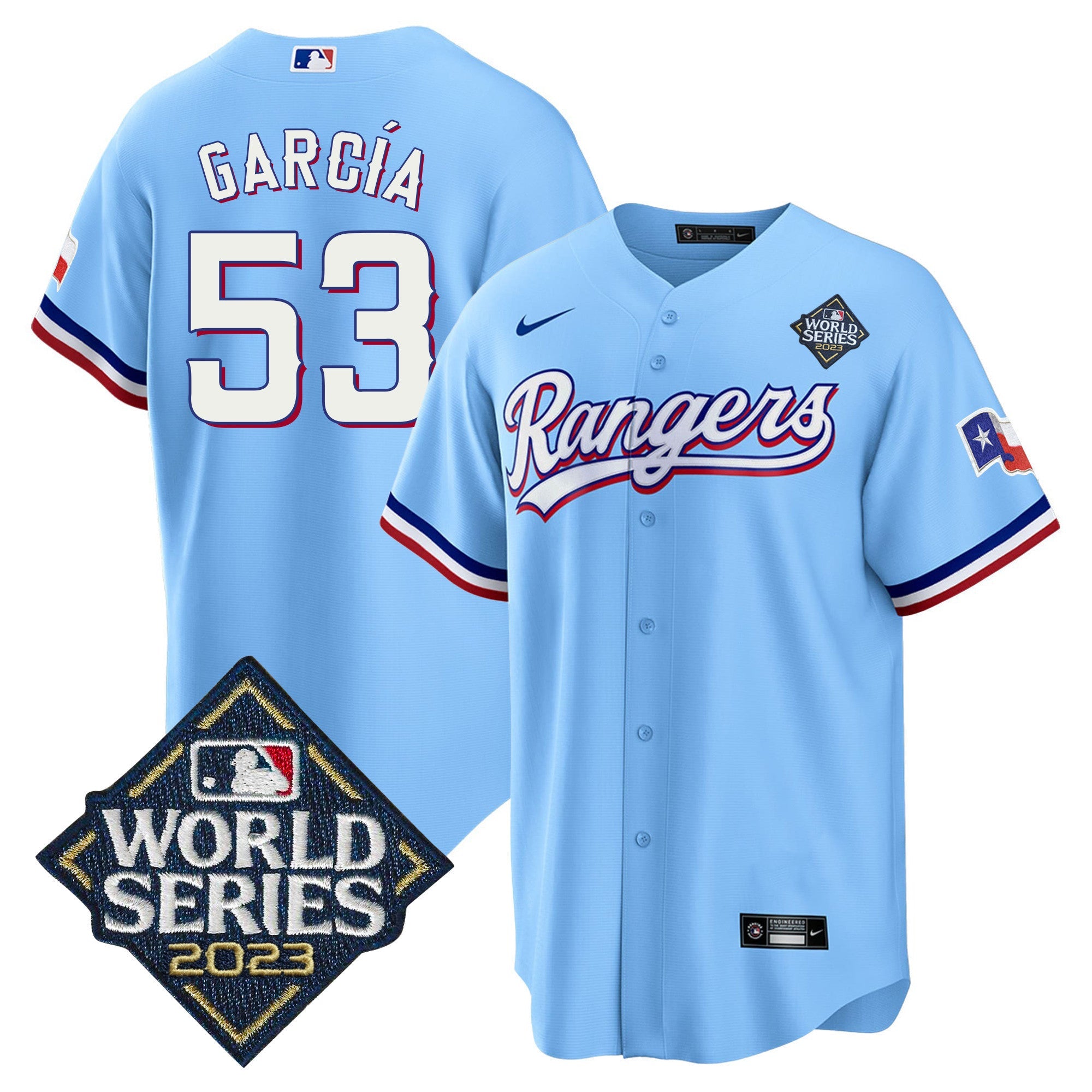 Men’s Texas 2023 World Series Cool Base Jersey V2