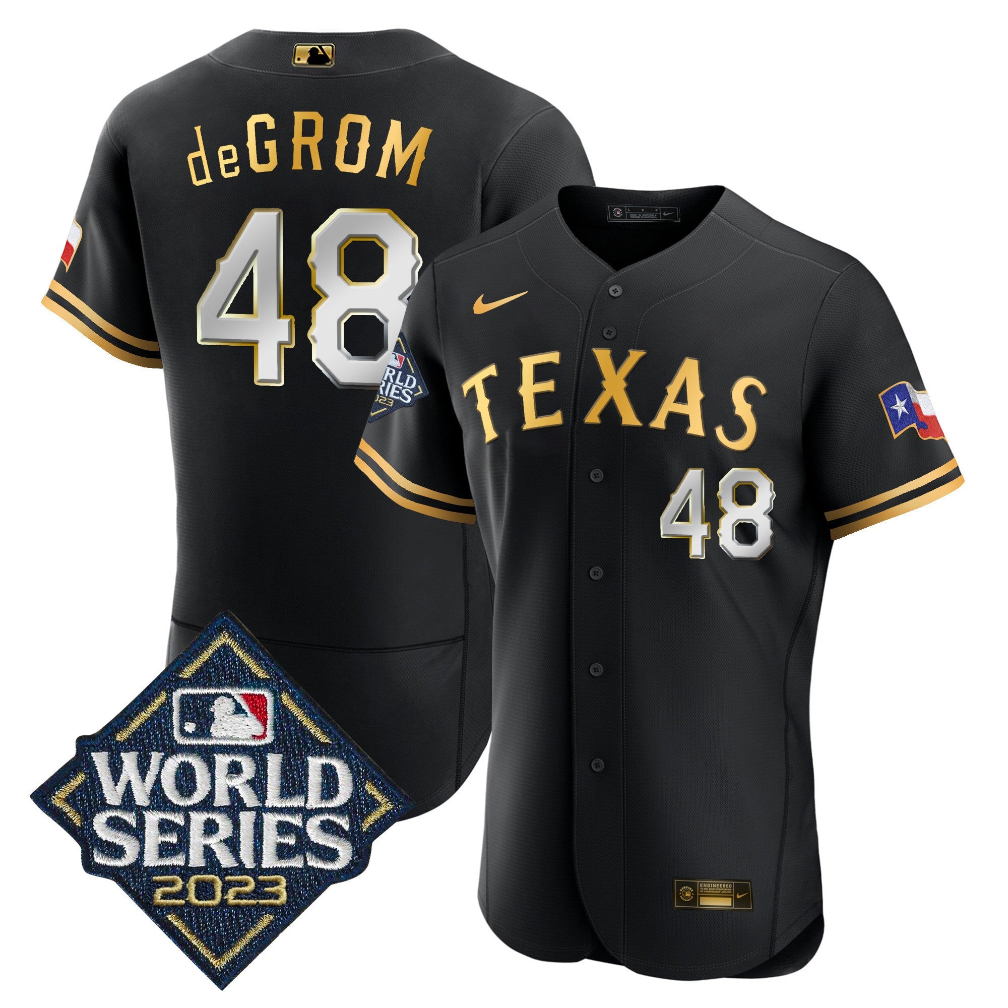 Men’s Texas 2023 World Series Flex Base Jersey