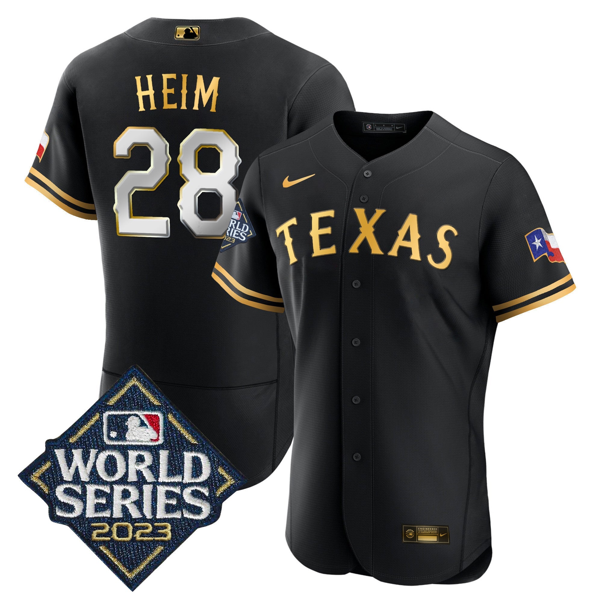 Men’s Texas 2023 World Series Flex Base Jersey V1