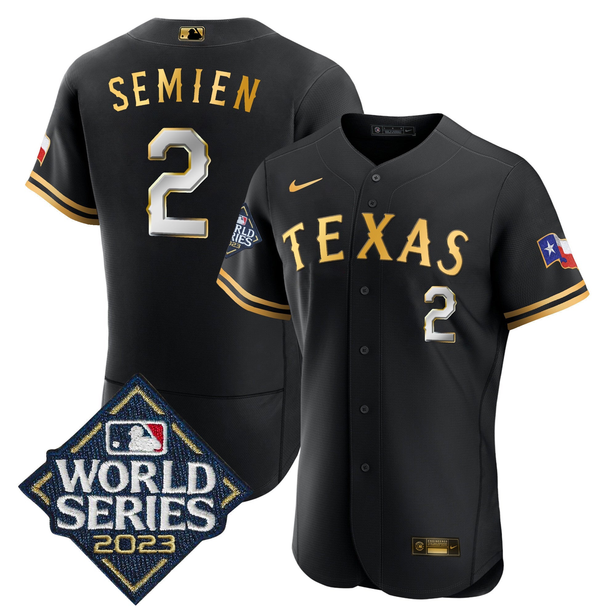 Men’s Texas 2023 World Series Flex Base Jersey V1