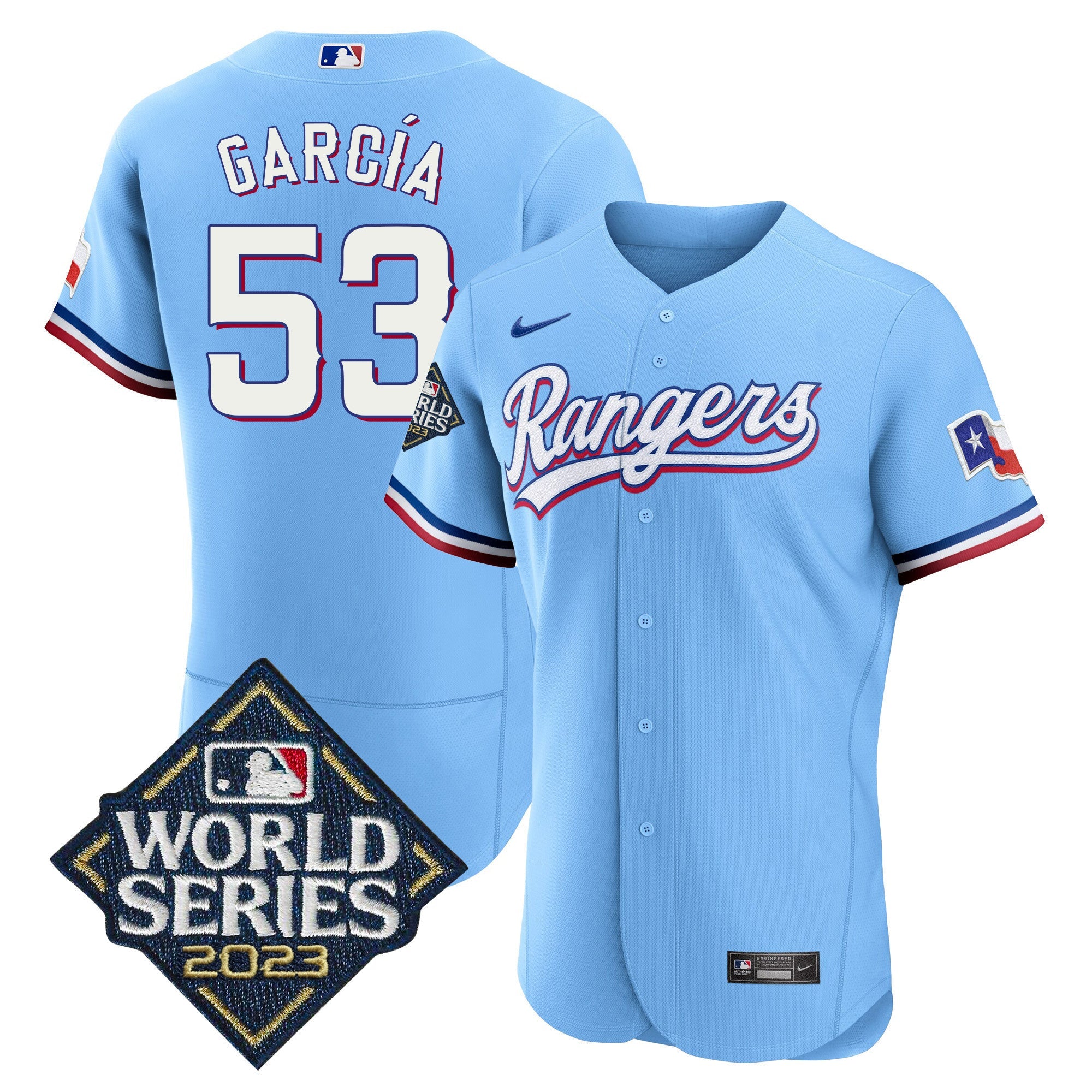 Men’s Texas 2023 World Series Flex Base Jersey V1