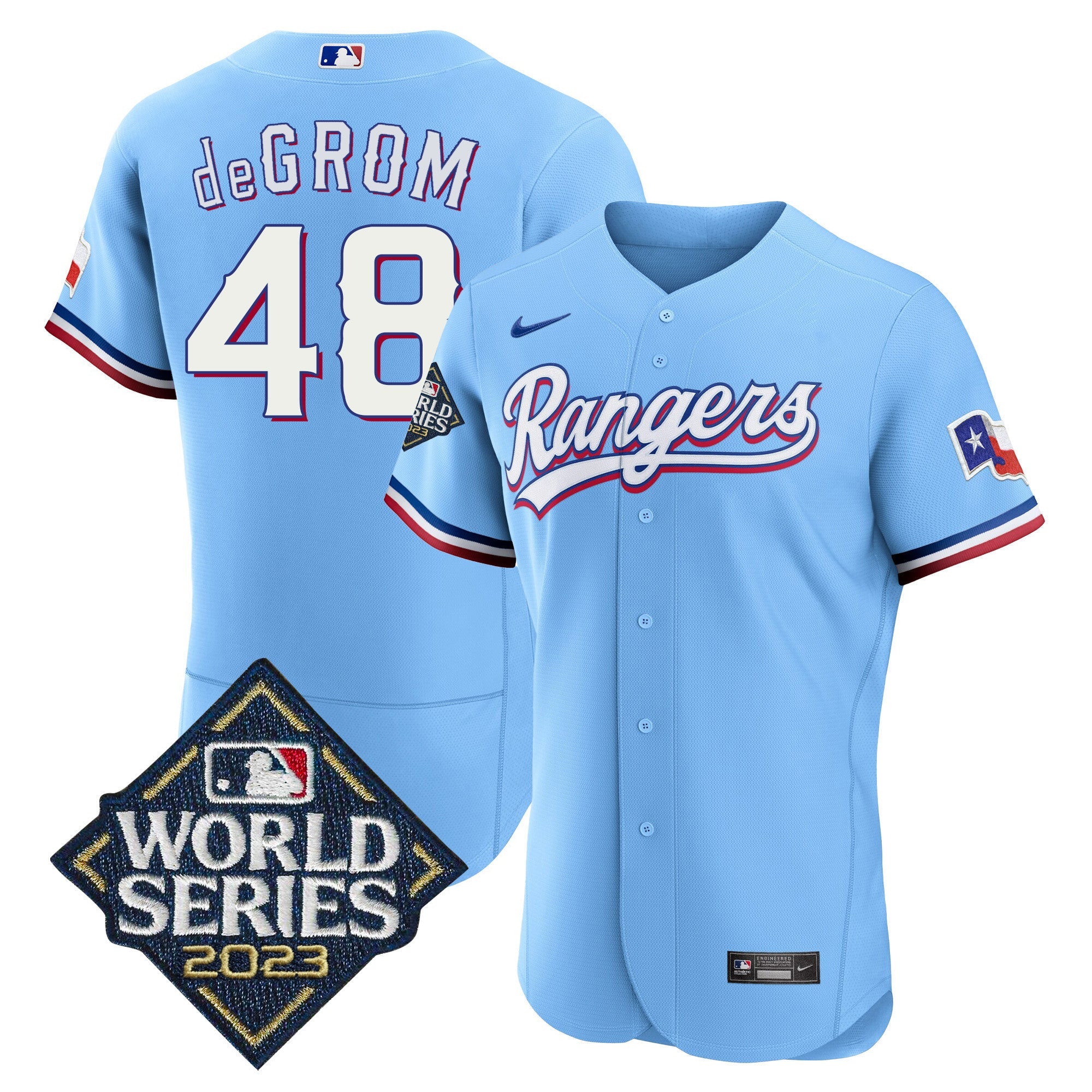 Men’s Texas 2023 World Series Flex Base Jersey V1