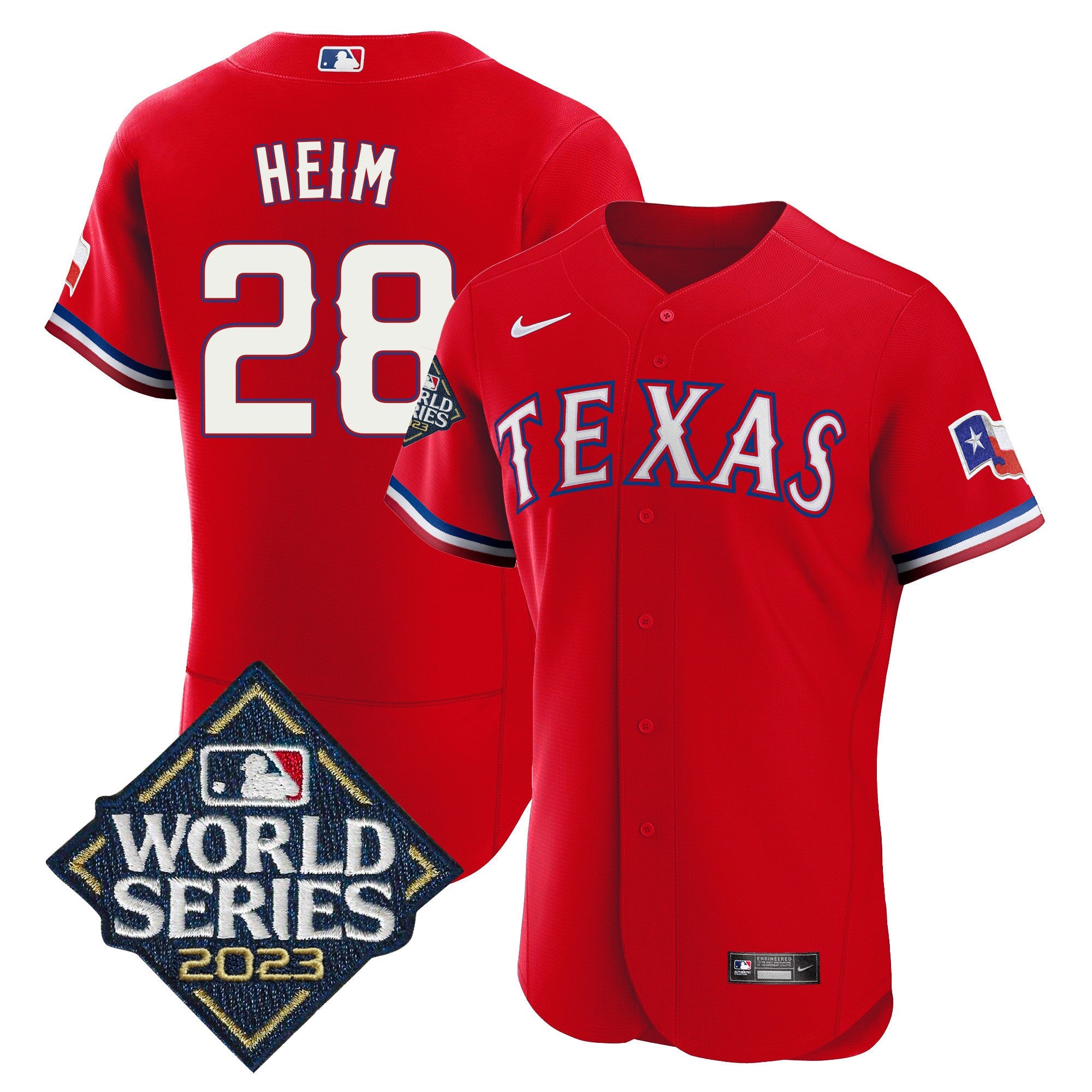 Men’s Texas 2023 World Series Flex Base Jersey V1