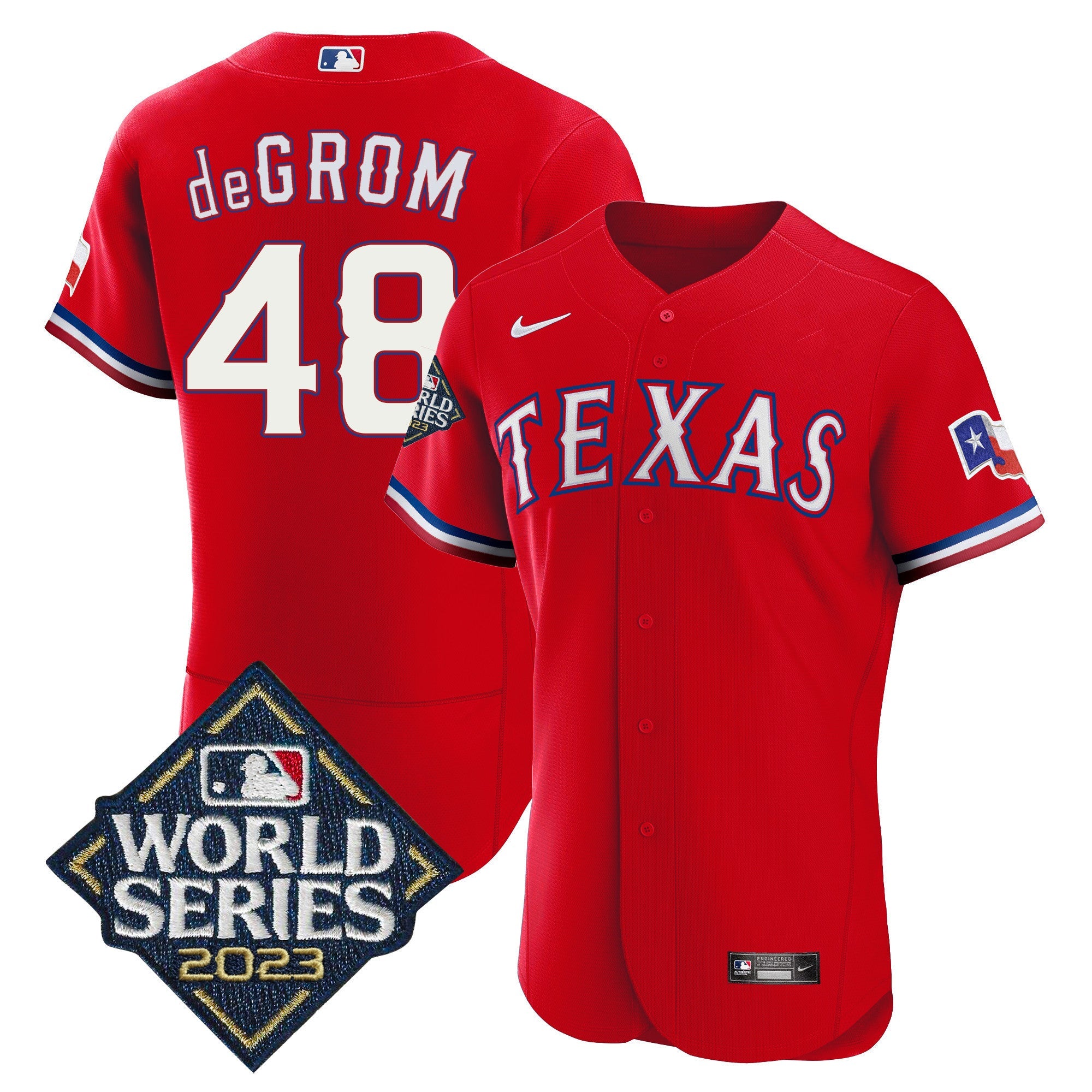 Men’s Texas 2023 World Series Flex Base Jersey V1