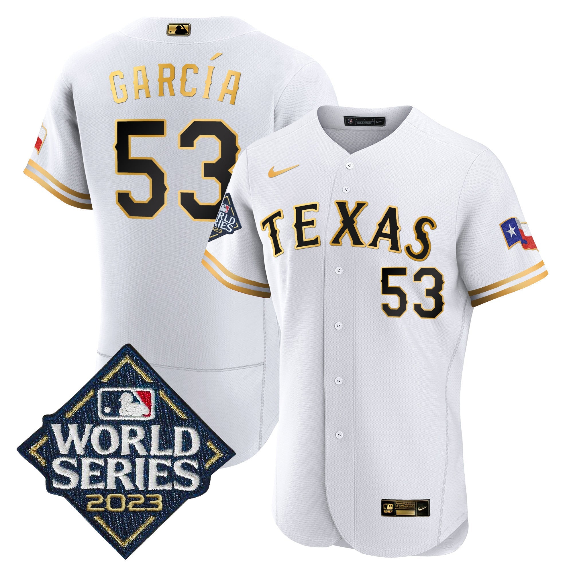 Men’s Texas 2023 World Series Flex Base Jersey V1