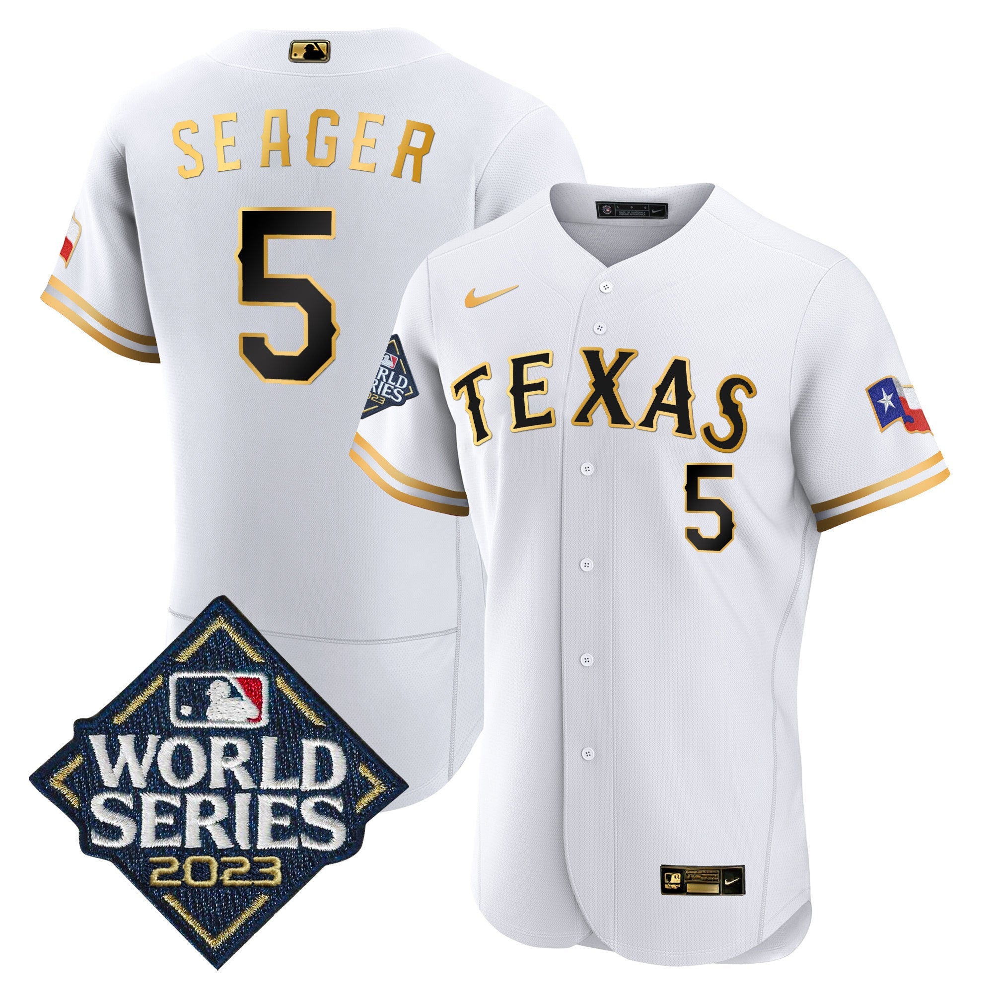 Men’s Texas 2023 World Series Flex Base Jersey