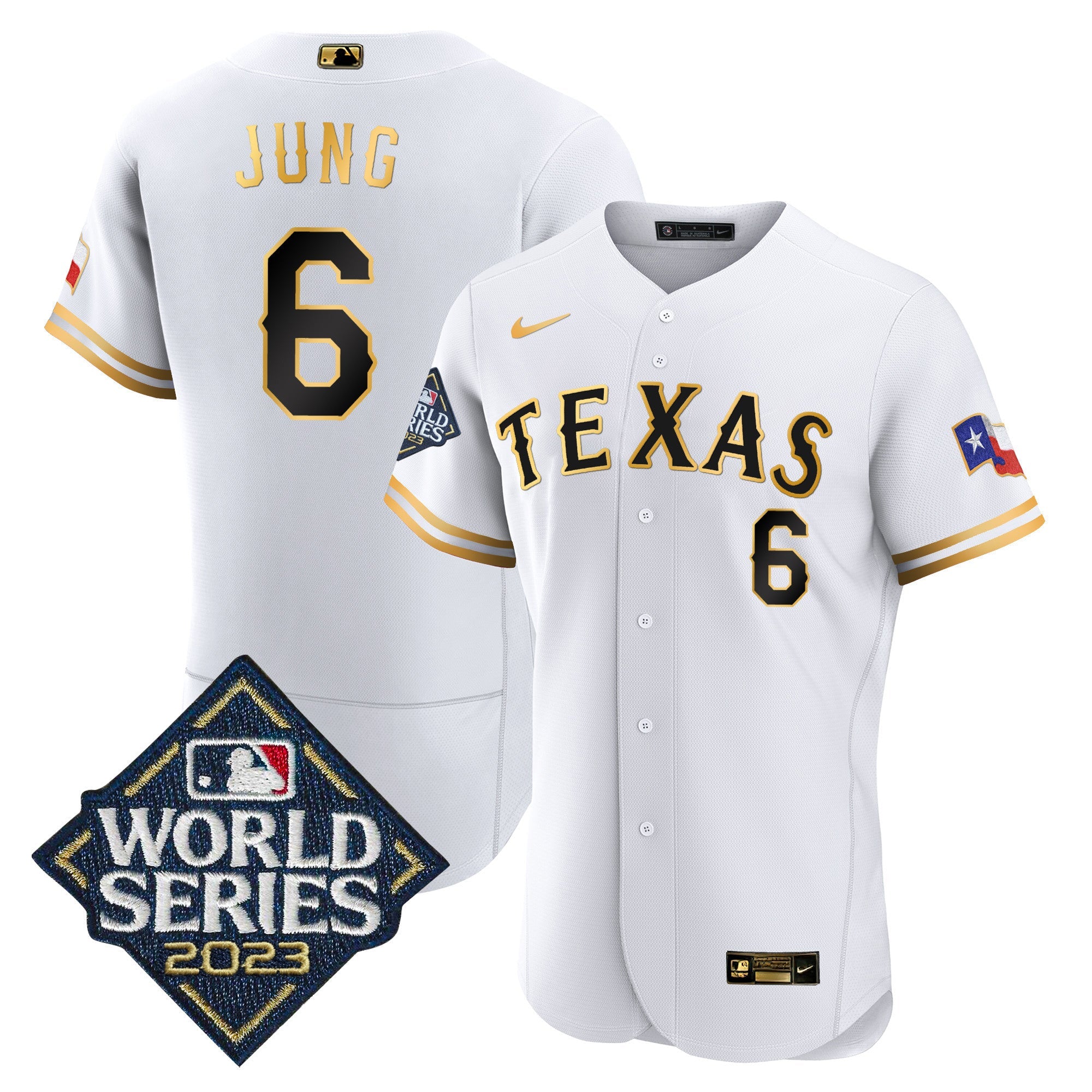 Men’s Texas 2023 World Series Flex Base Jersey