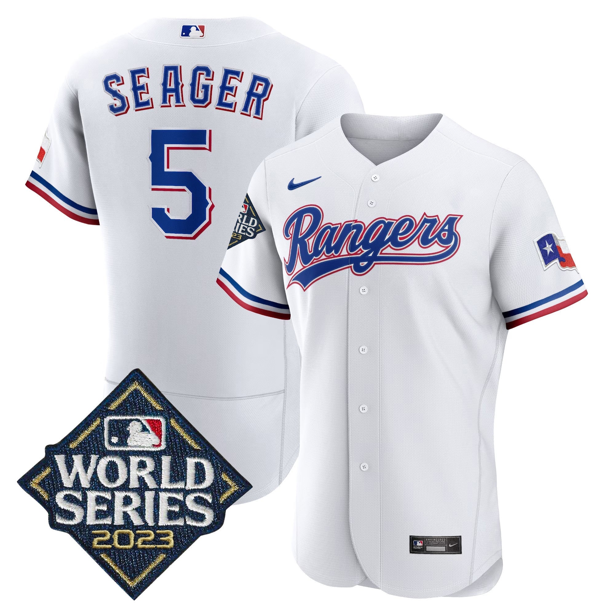 Men’s Texas 2023 World Series Flex Base Jersey V1